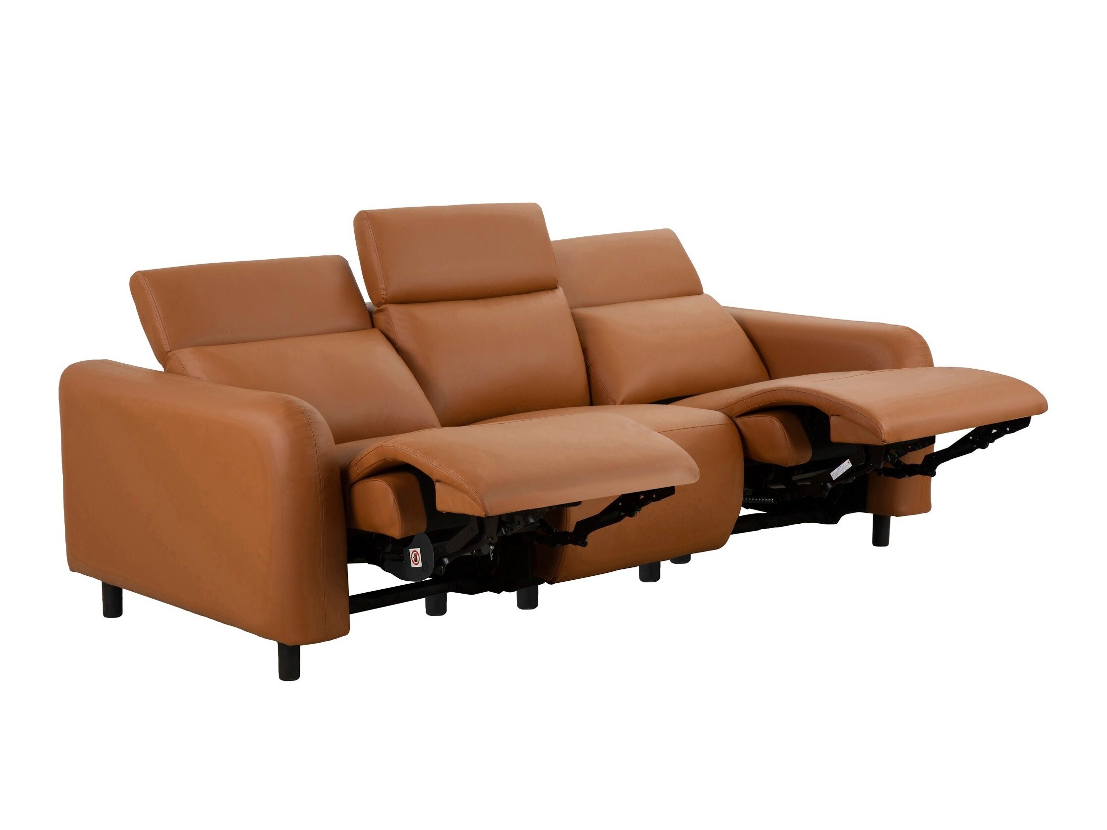 Canapea recliner Revbena 101 (Portocaliu)