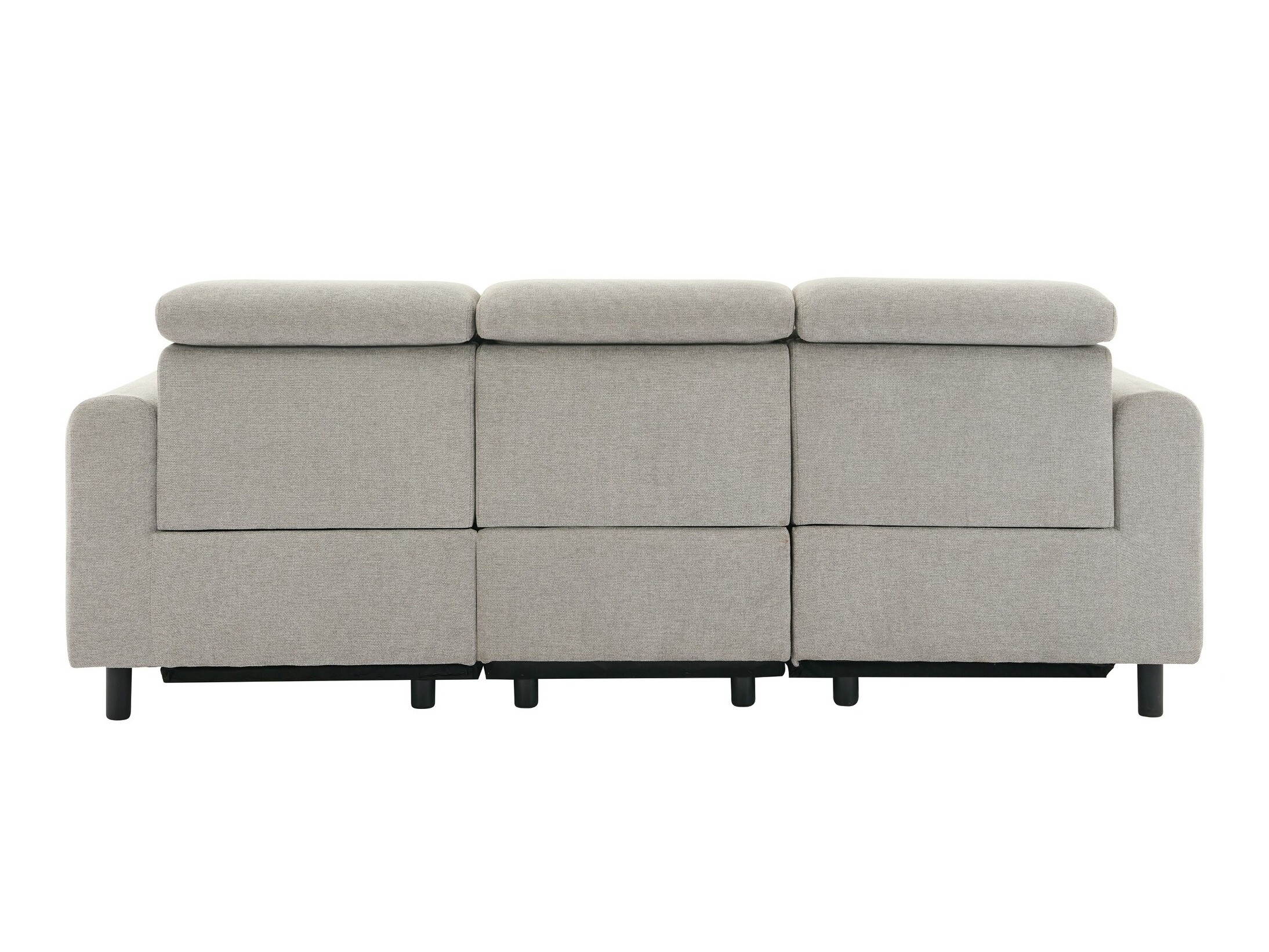 Canapea recliner Revbena 102 (Gri deschis)