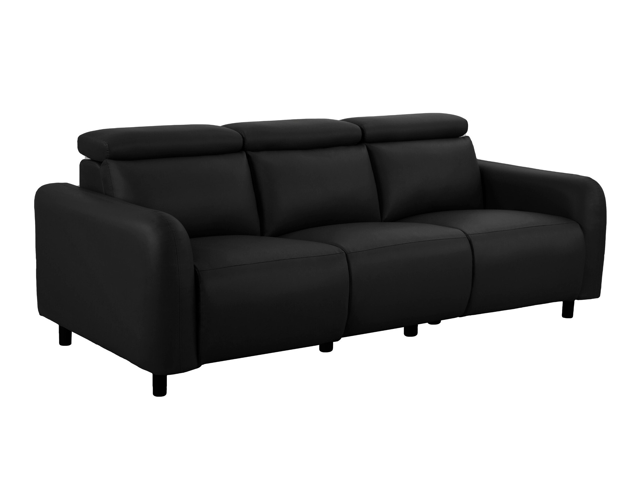 Canapea recliner Revbena 102 (Negru)