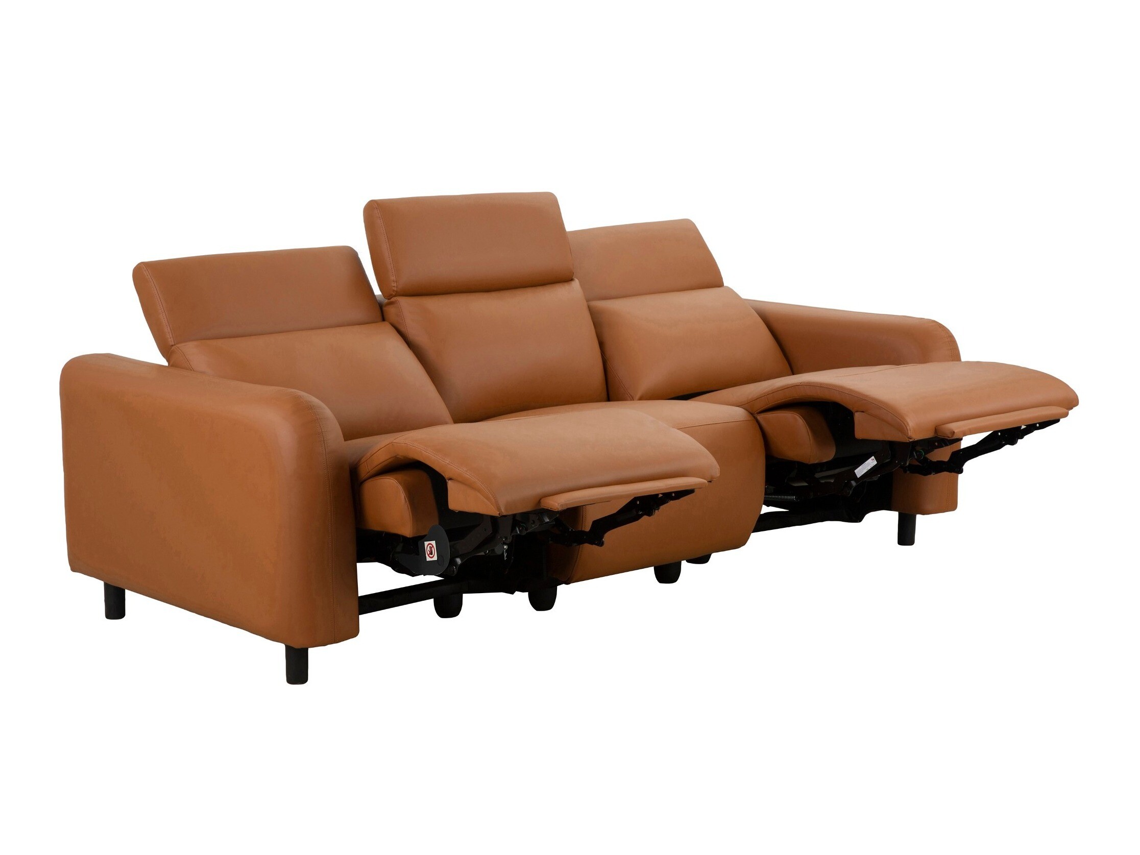 Canapea recliner Revbena 102 (Portocaliu)