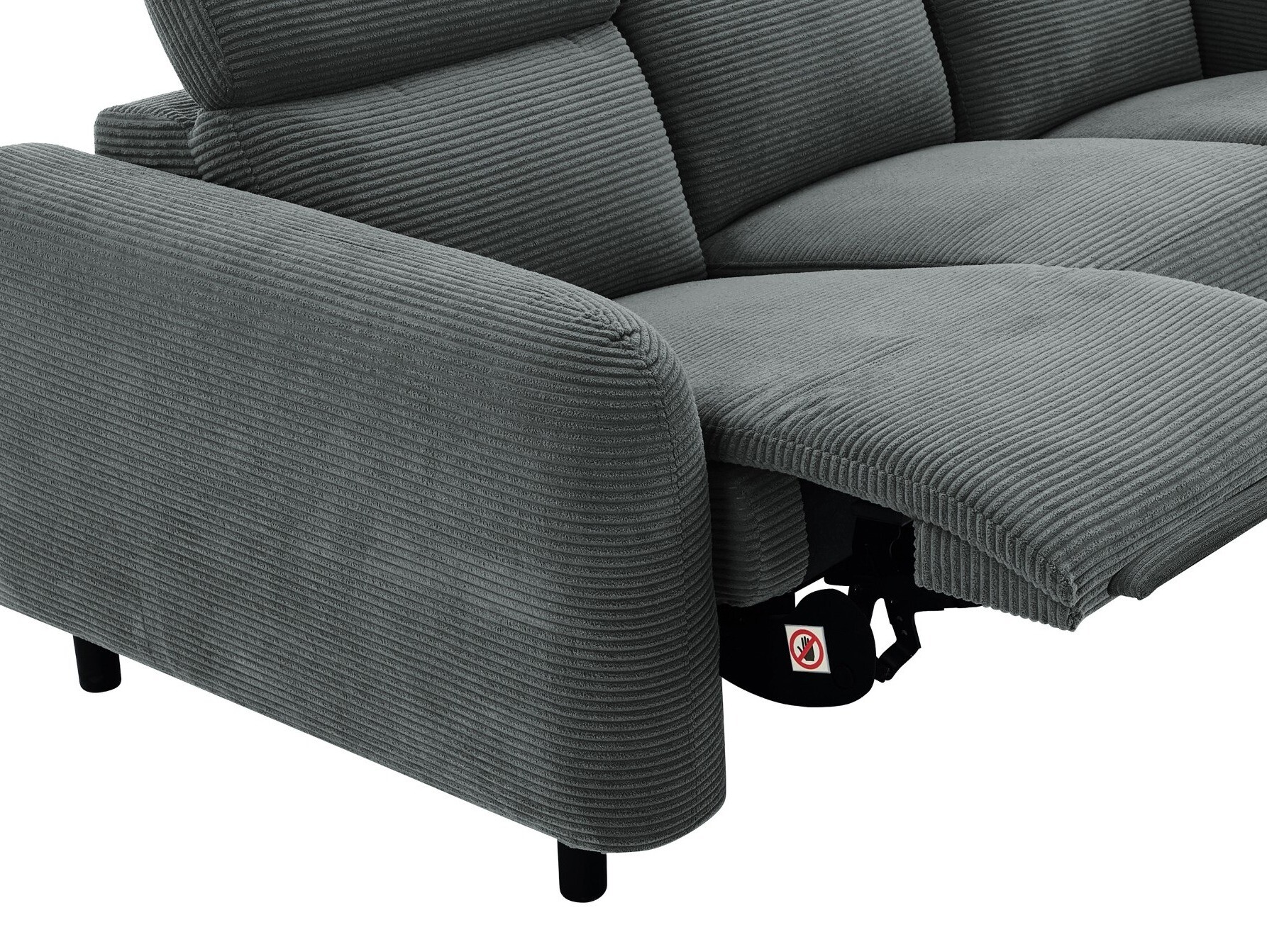 Canapea recliner Revbena 105 (Antracit)