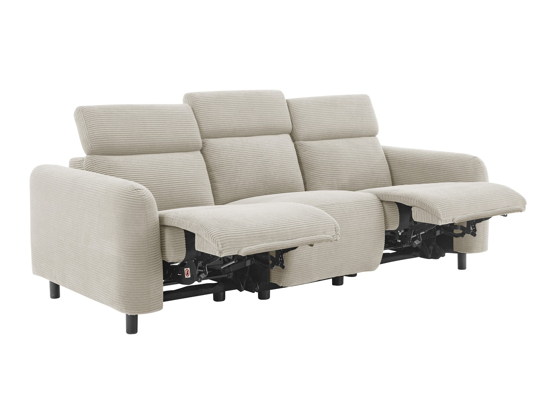 Canapea recliner Revbena 105 (Crem)