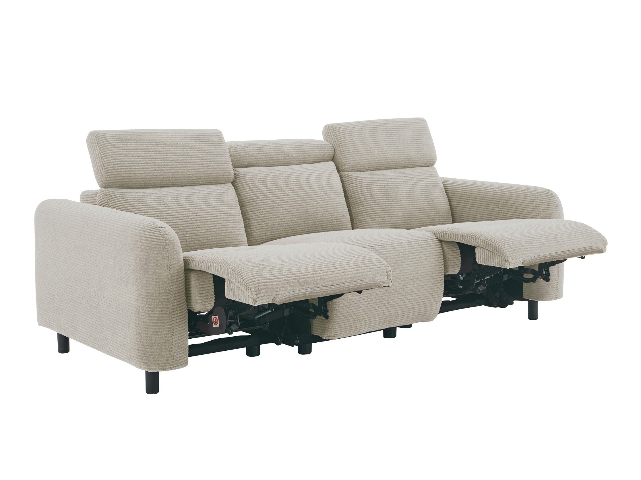 Canapea recliner Revbena 105 (Crem)