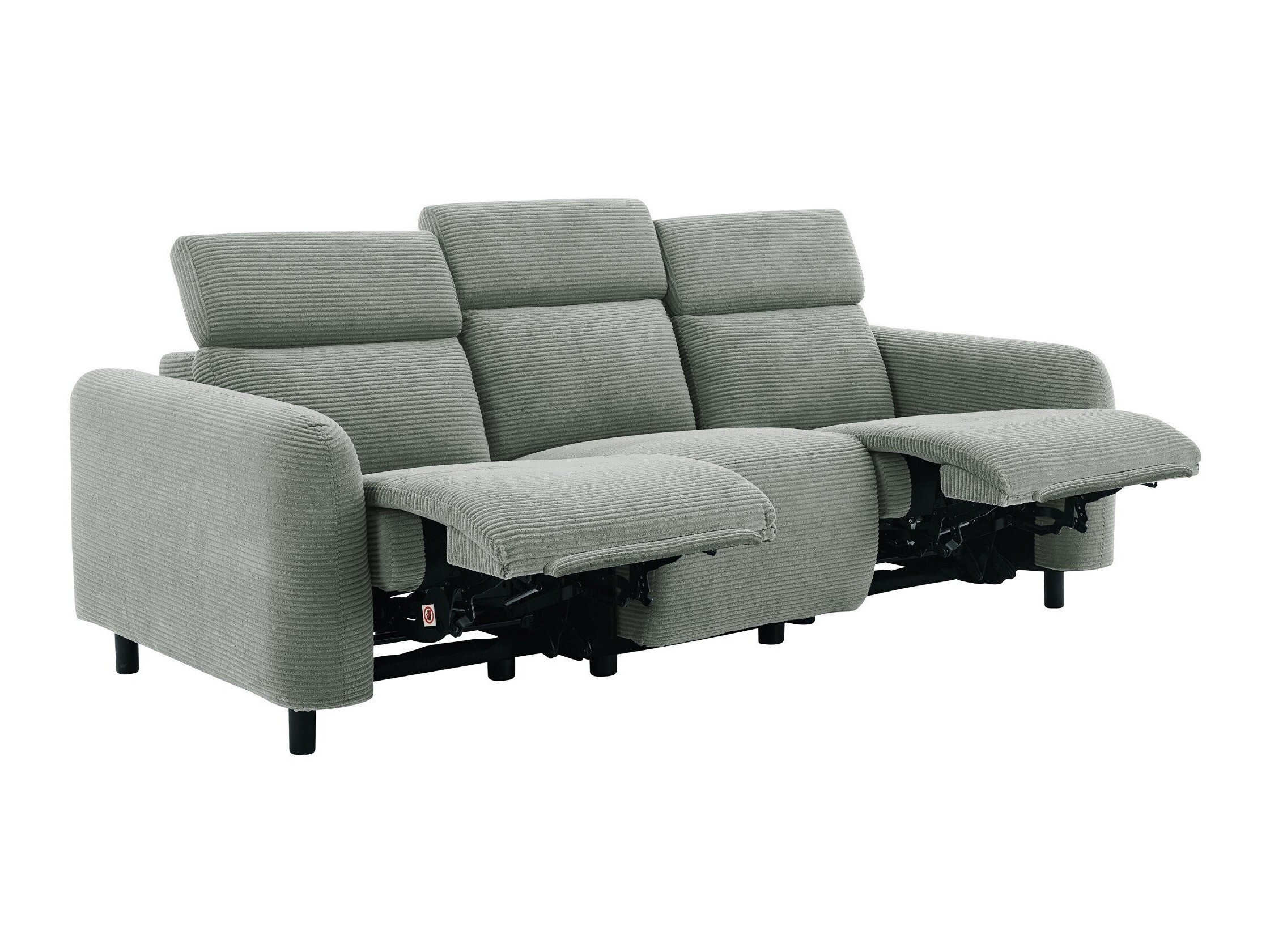 Canapea recliner Revbena 105 (Gri)