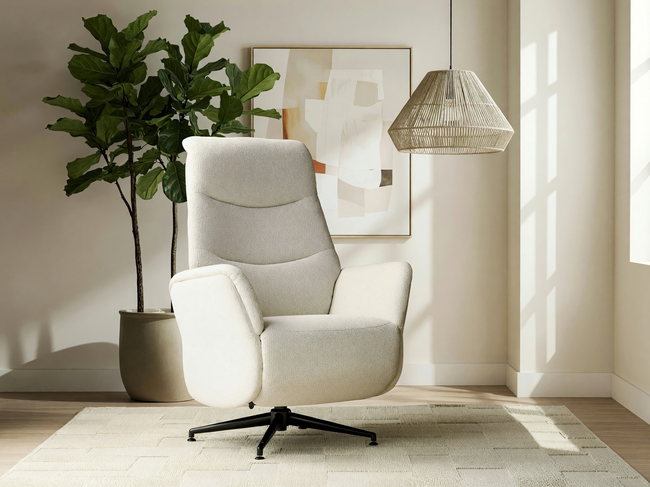 Fotoliu recliner Detroit 1031 (Raven 22)
