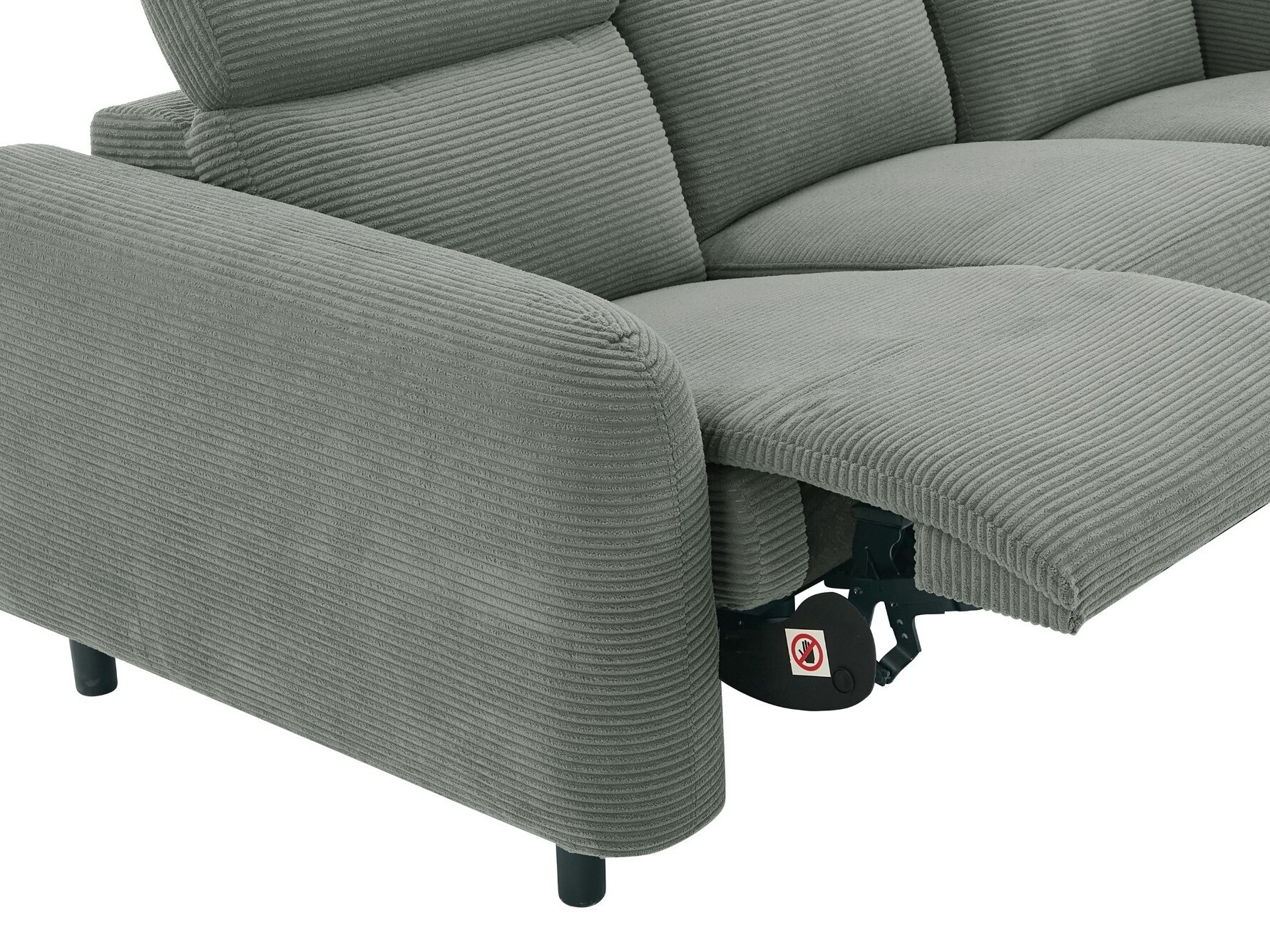 Canapea recliner Revbena 106 (Gri)