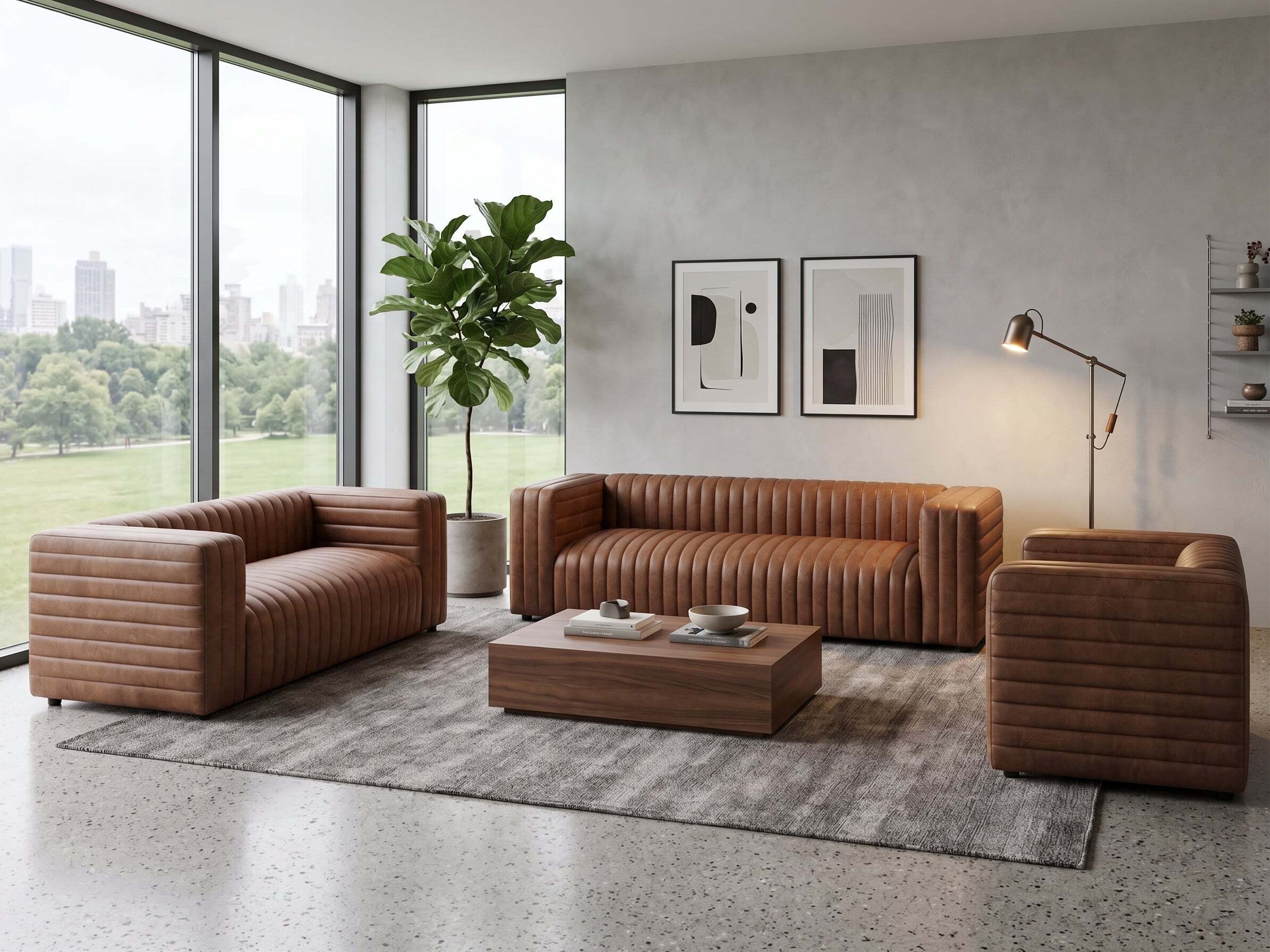 Set mobilier tapițat Rocklin 211