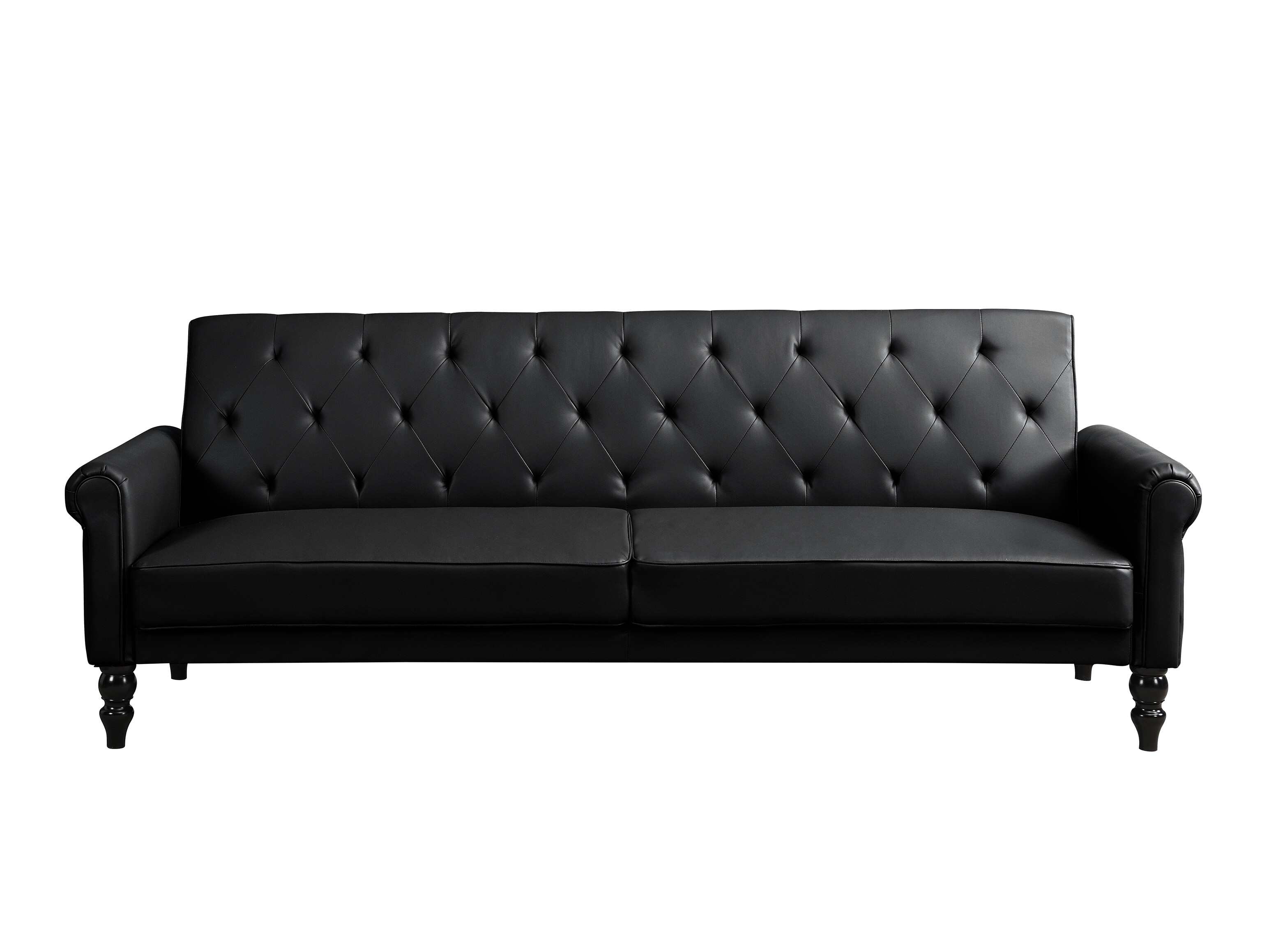 Canapea extensibilă Denton 1581 (Negru)