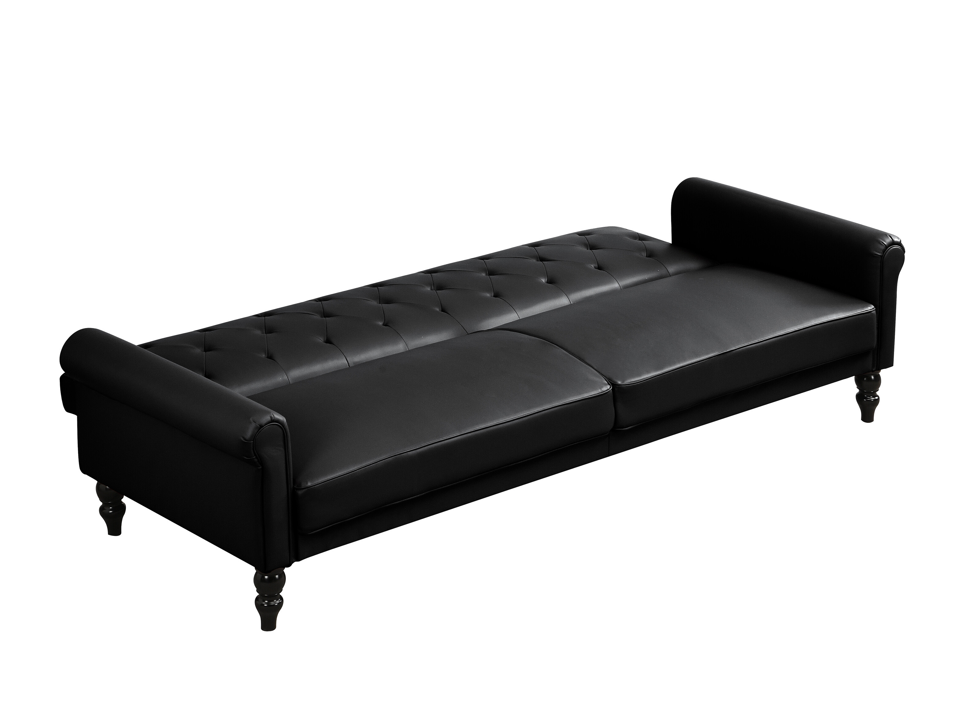 Canapea extensibilă Denton 1581 (Negru)