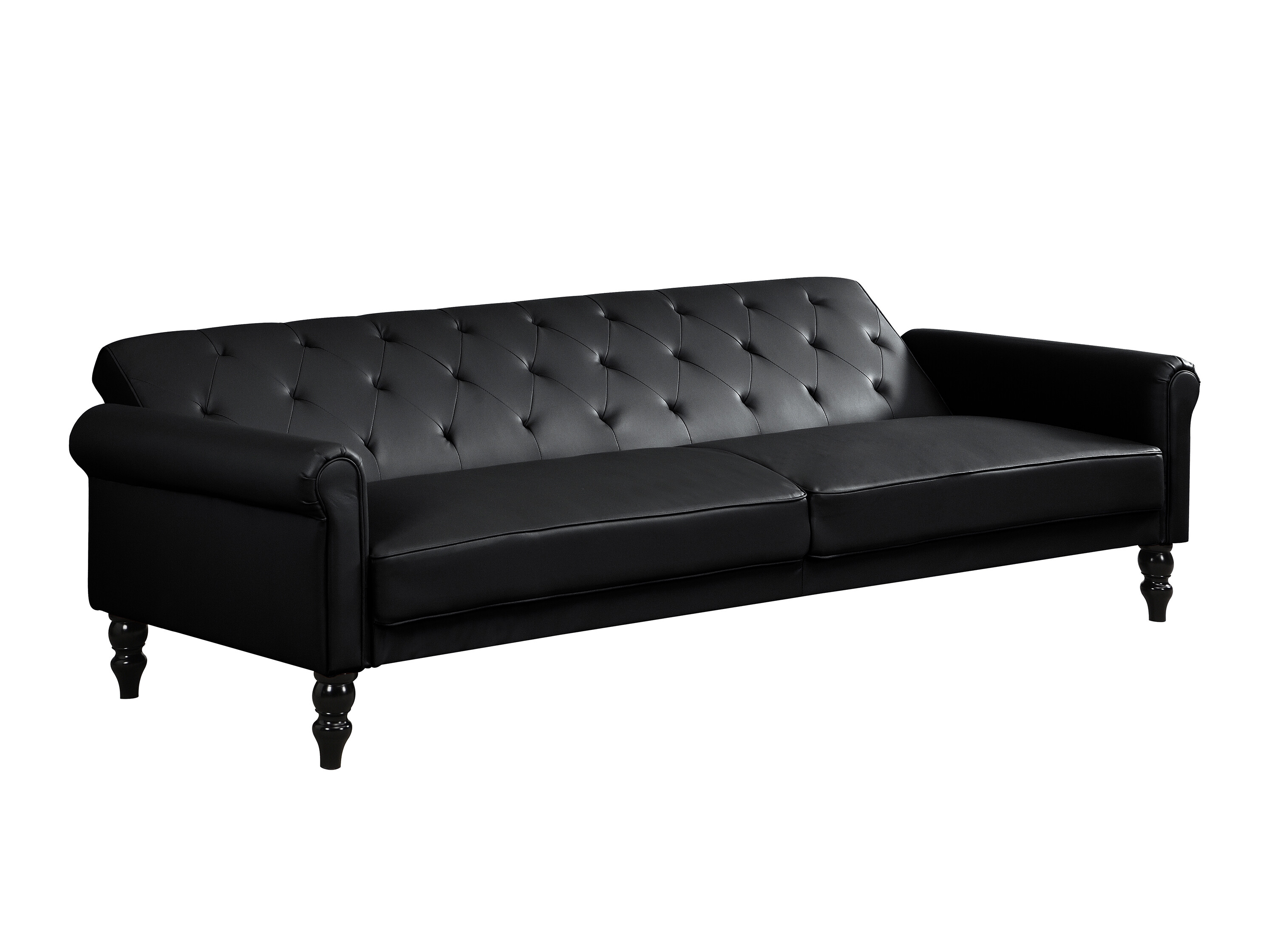 Canapea extensibilă Denton 1581 (Negru)