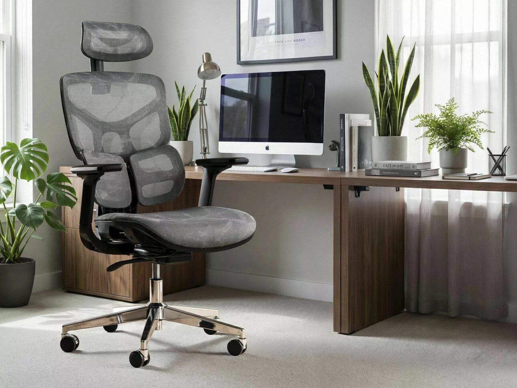 Scaun de birou Detroit 1038 (Gri)
