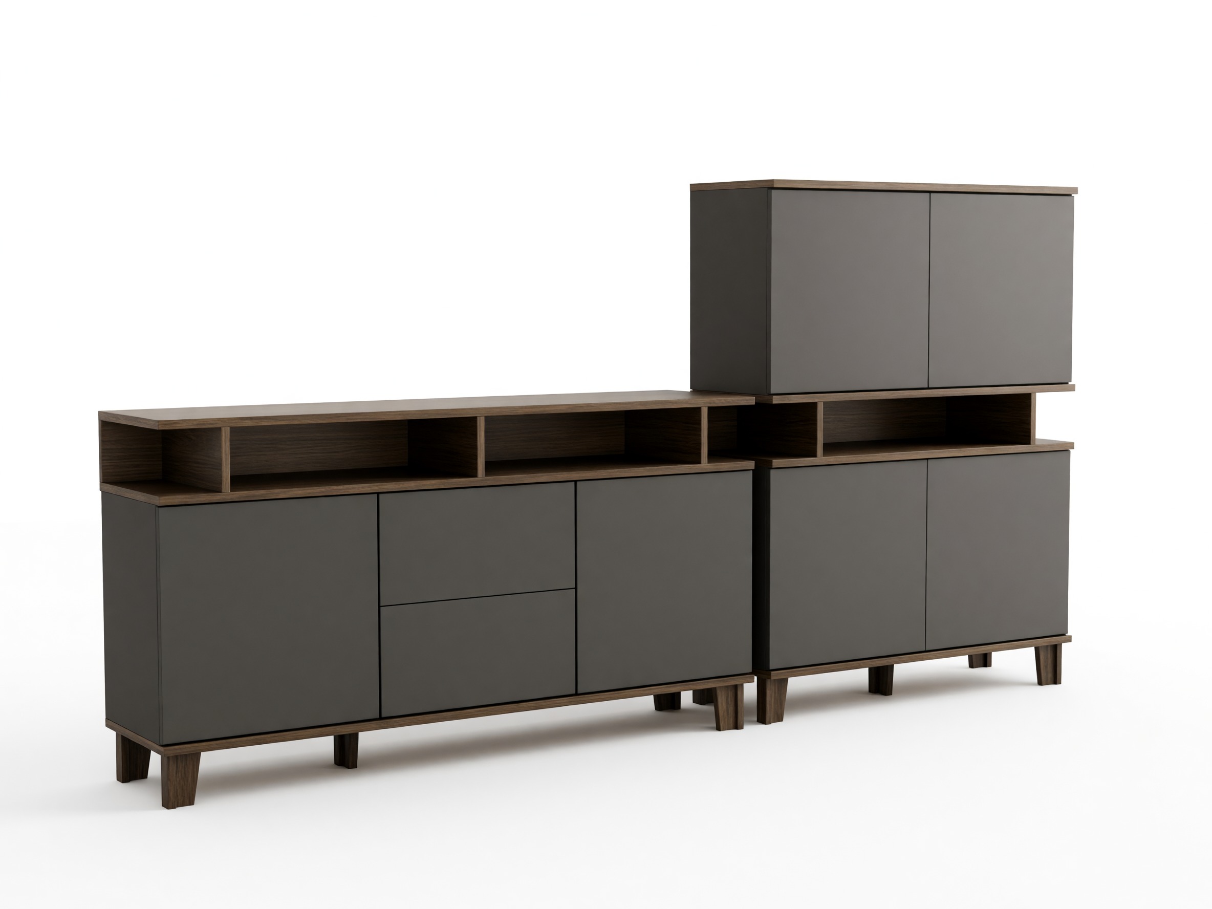 Set de living Evarveru 109 (Antracit)