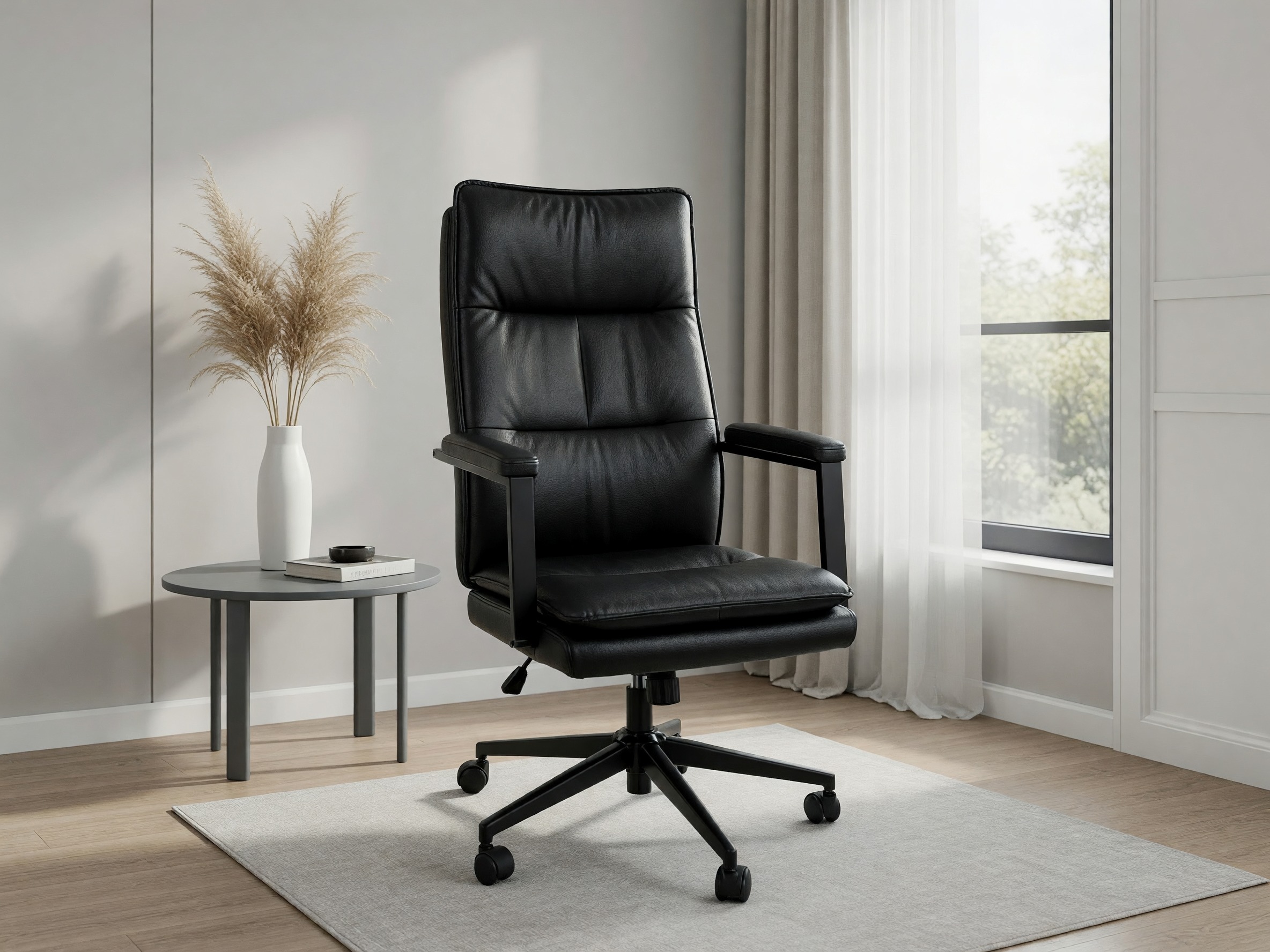 Scaun de birou Detroit 1035 (Negru)