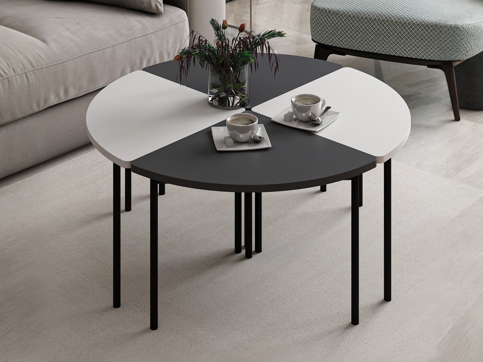 Set de măsuțe de cafea Kailua 2836