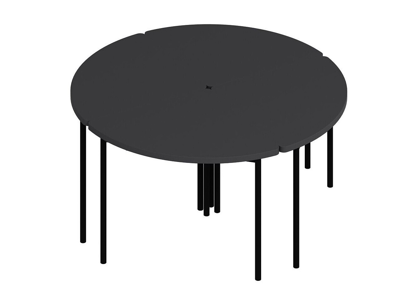Set de măsuțe de cafea Kailua 2836 (Antracit)