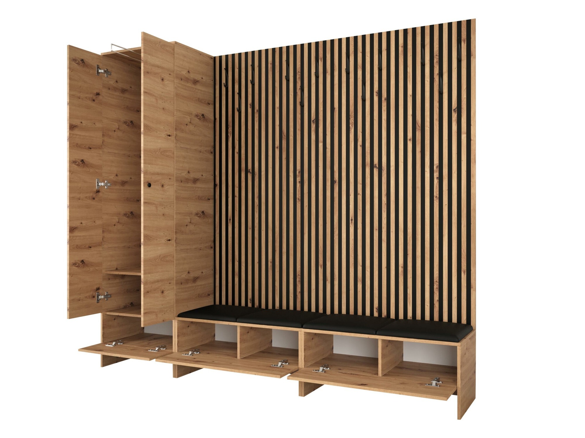 Set de hol Donio VI (Stejar artizan + Polo 897)