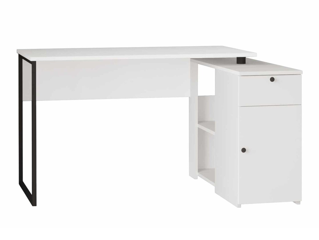Birou de colt Kailua 2839 (Alb)