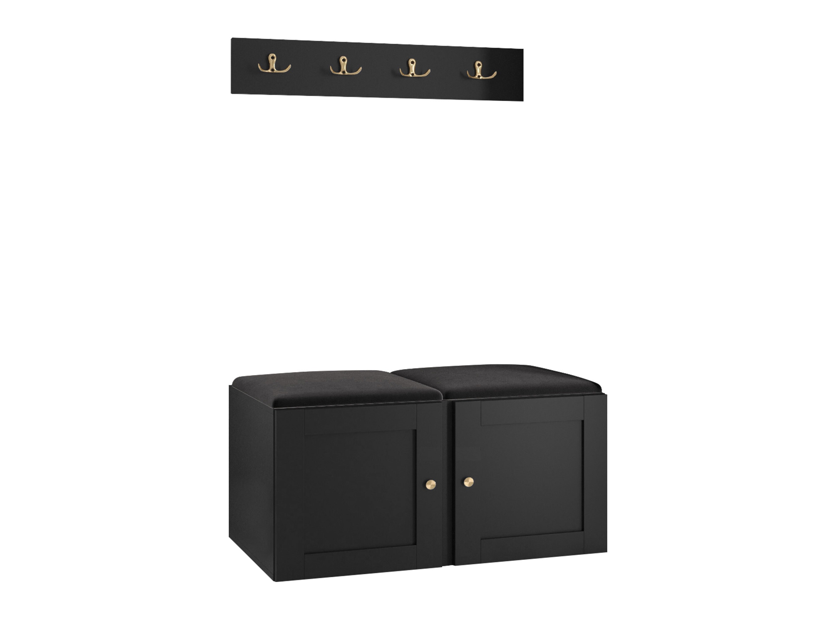 Set de hol Hartford 376 (Negru)
