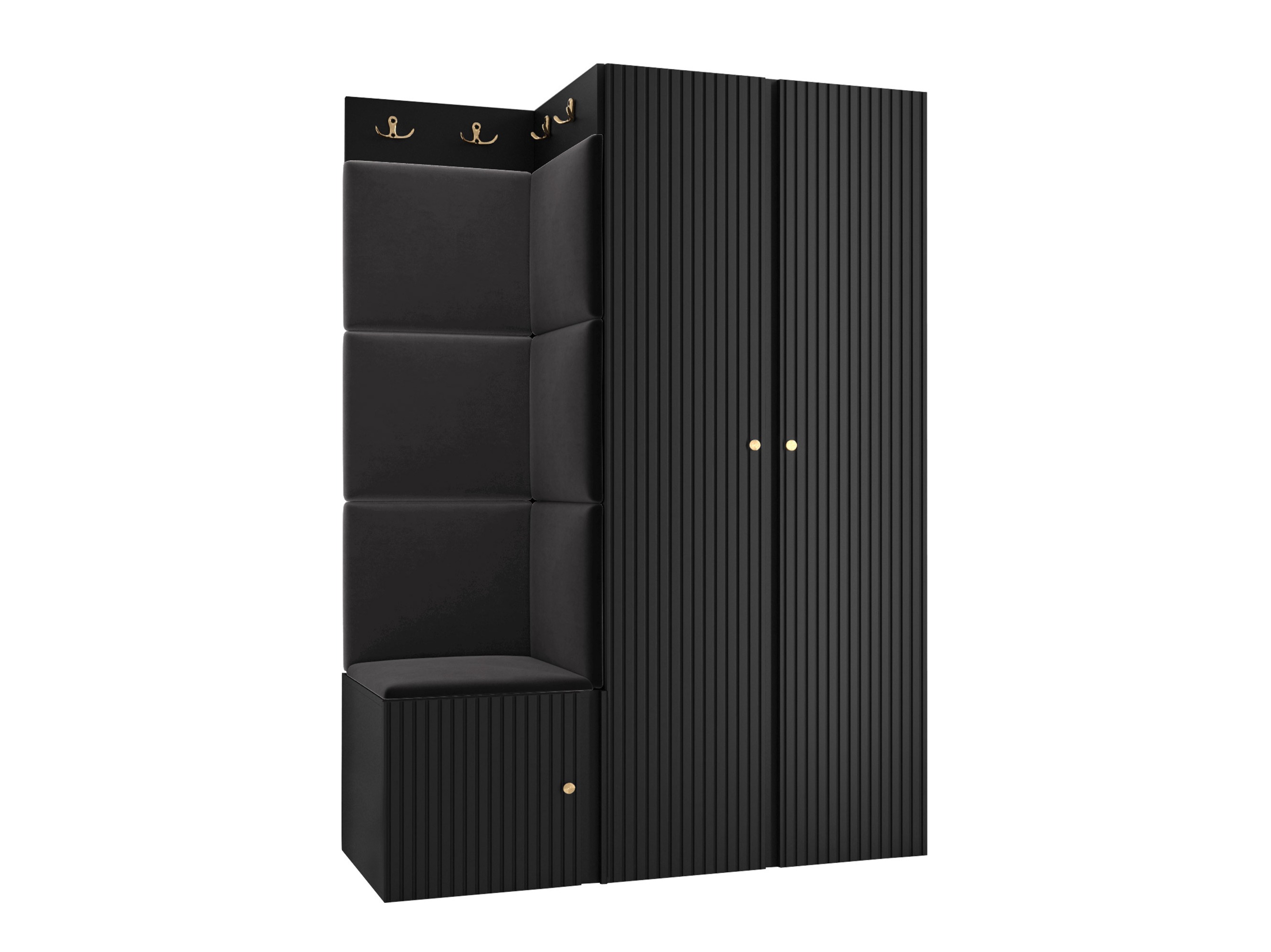 Set de hol Hartford 387 (Negru)