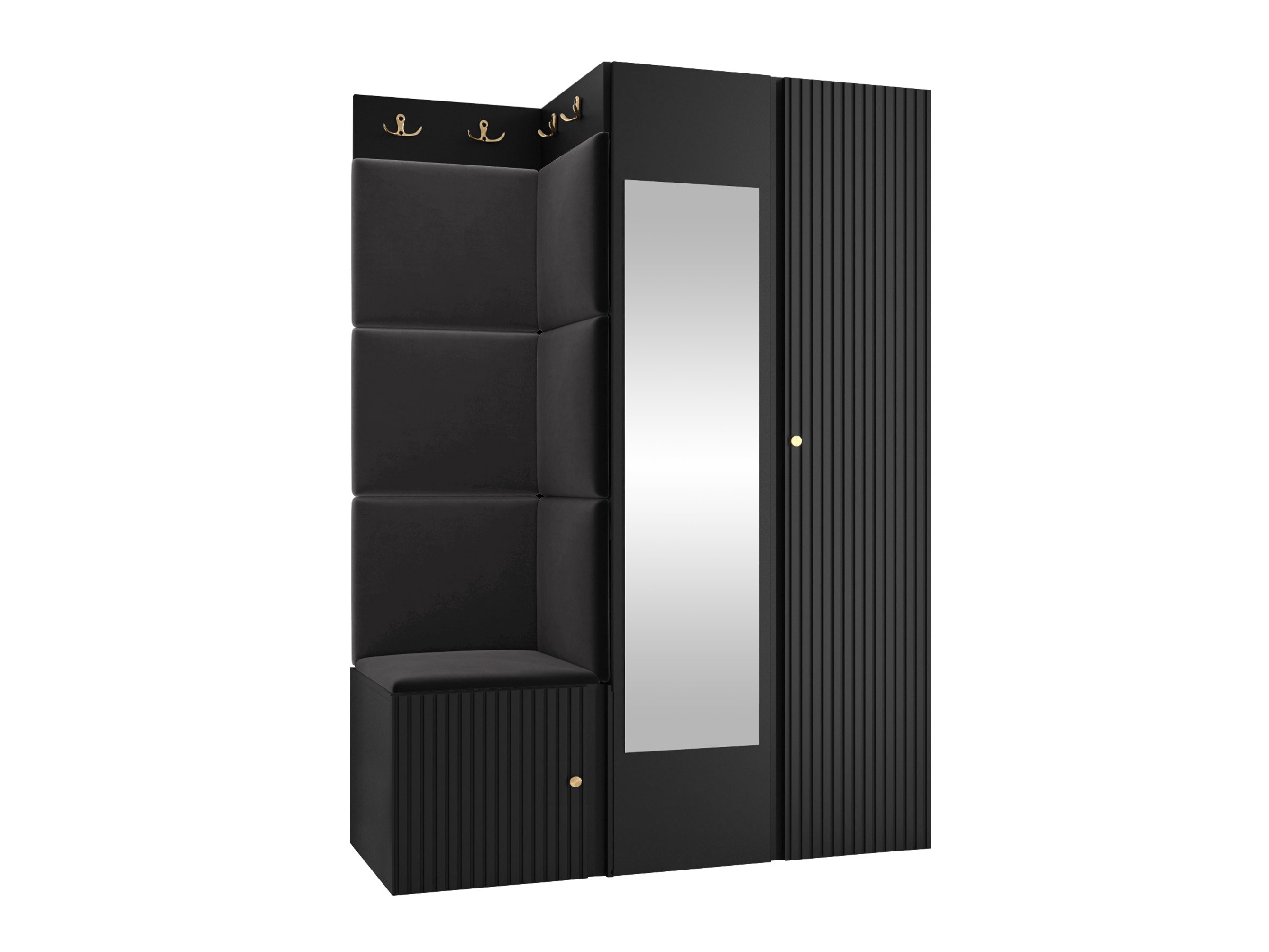 Set de hol Hartford 388 (Negru)