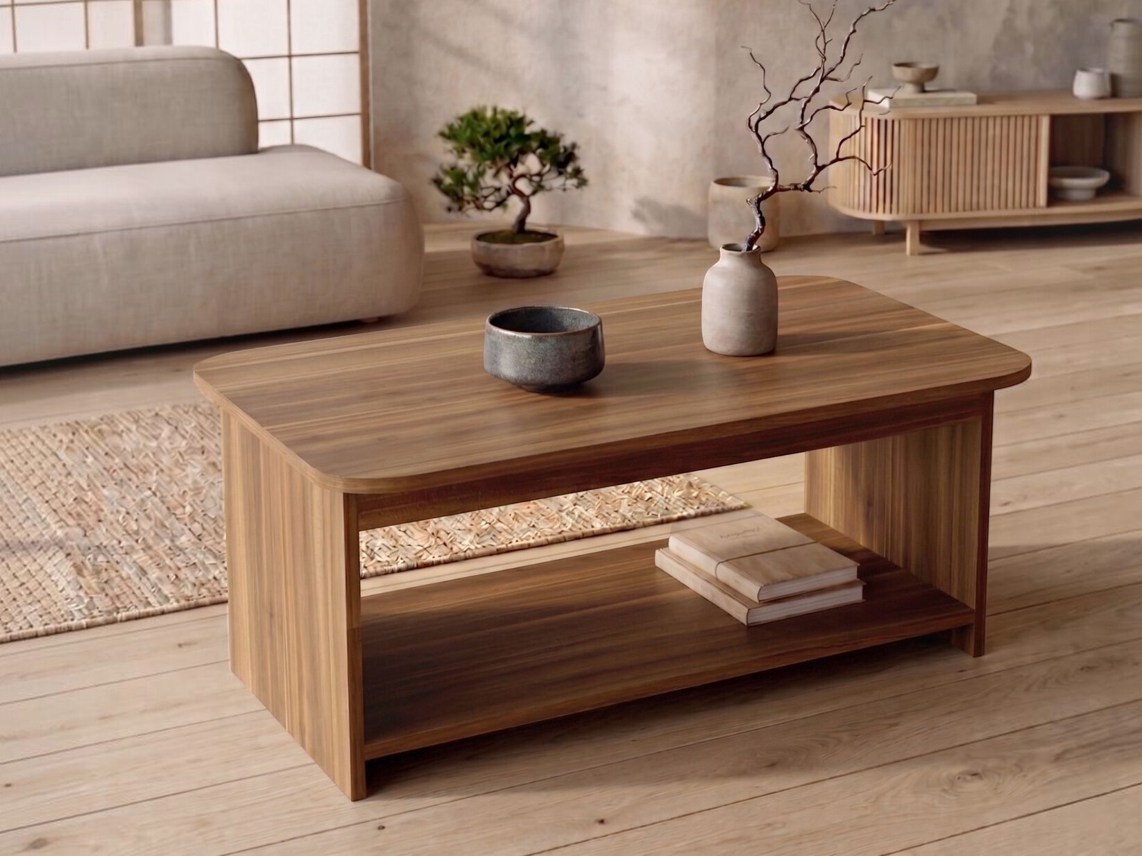 Măsuță de cafea Kailua 2840 (Nuc)