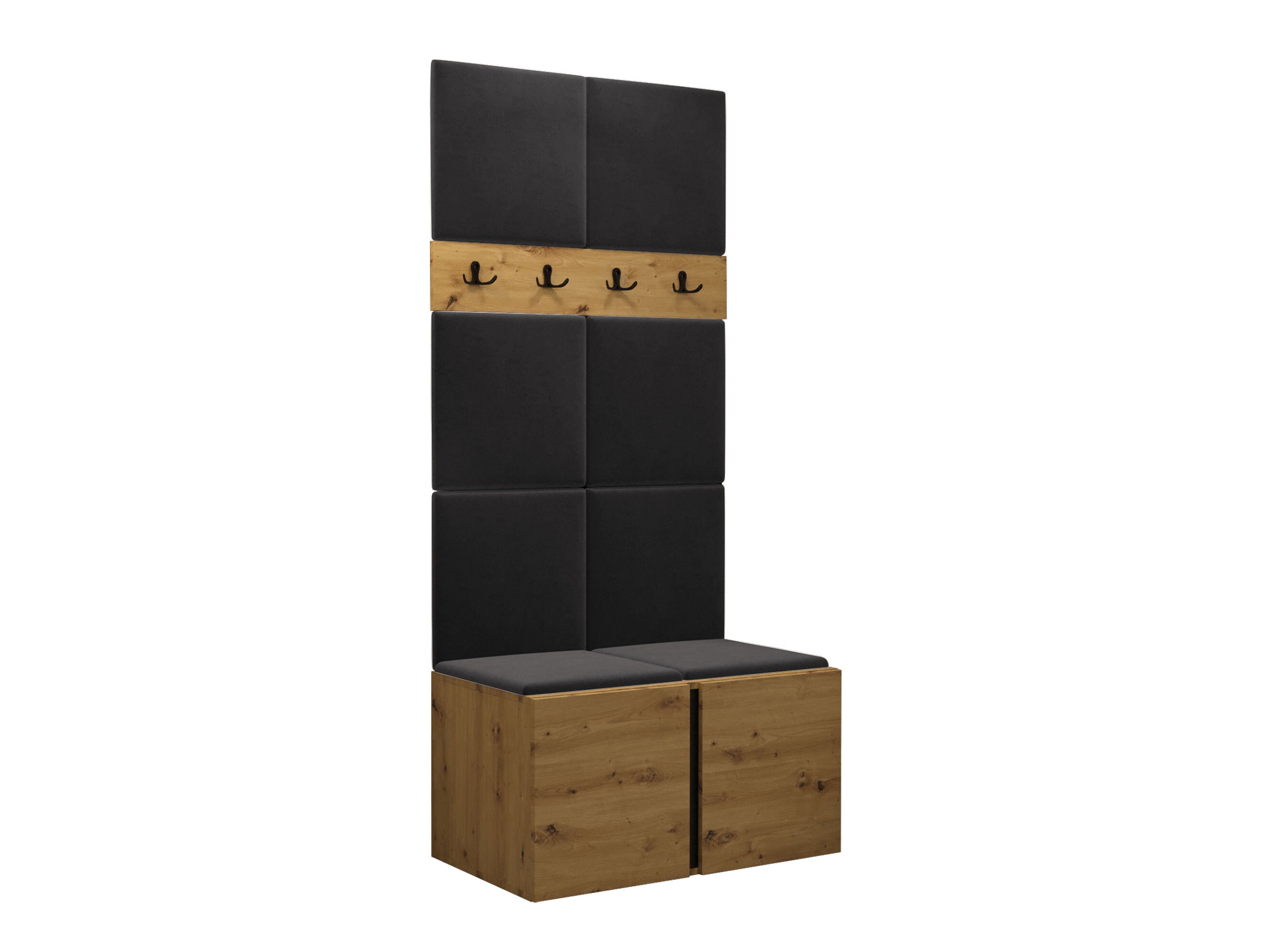 Set de hol Pinis IV (Stejar artizan)