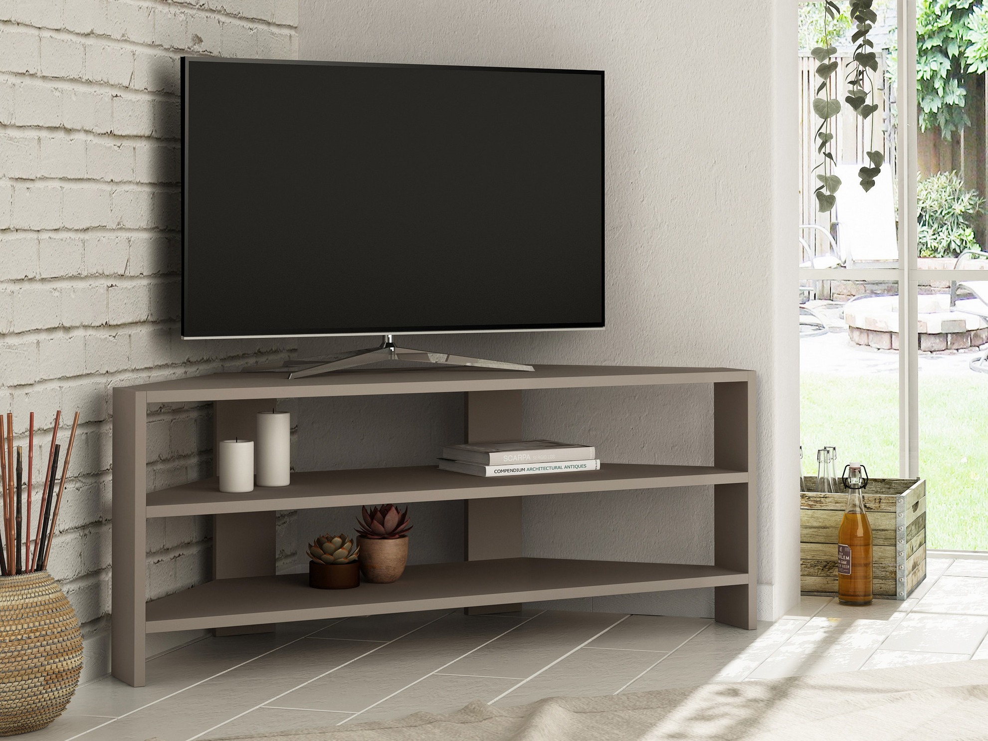 Comodă TV Kailua 488 (Crem)