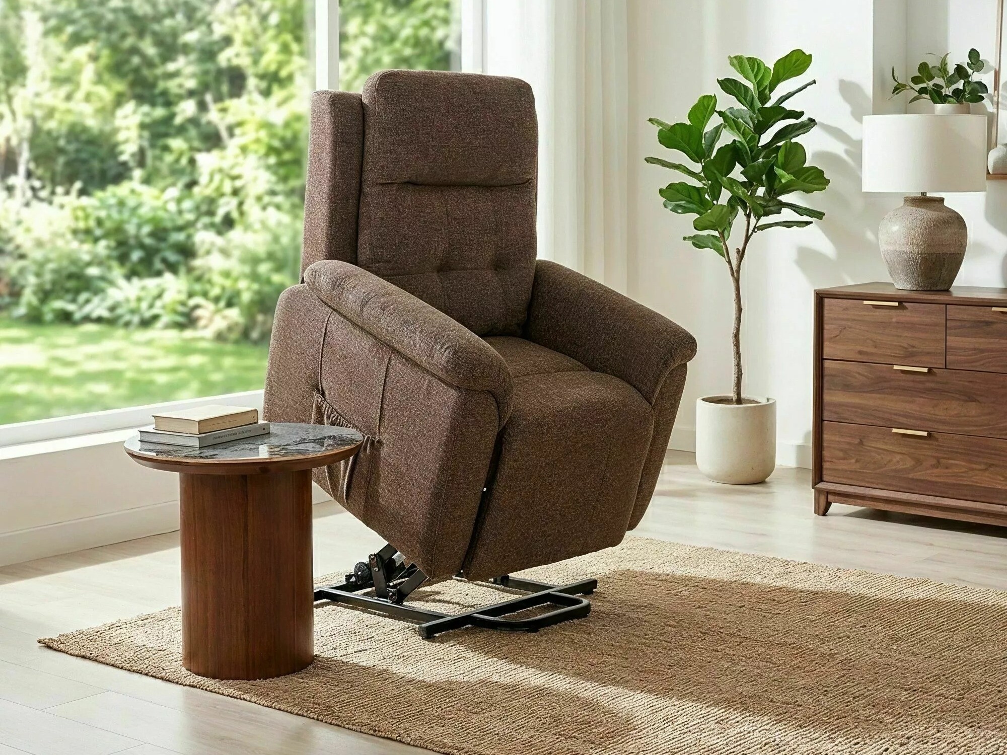 Fotoliu recliner Detroit 1042 (Maro)
