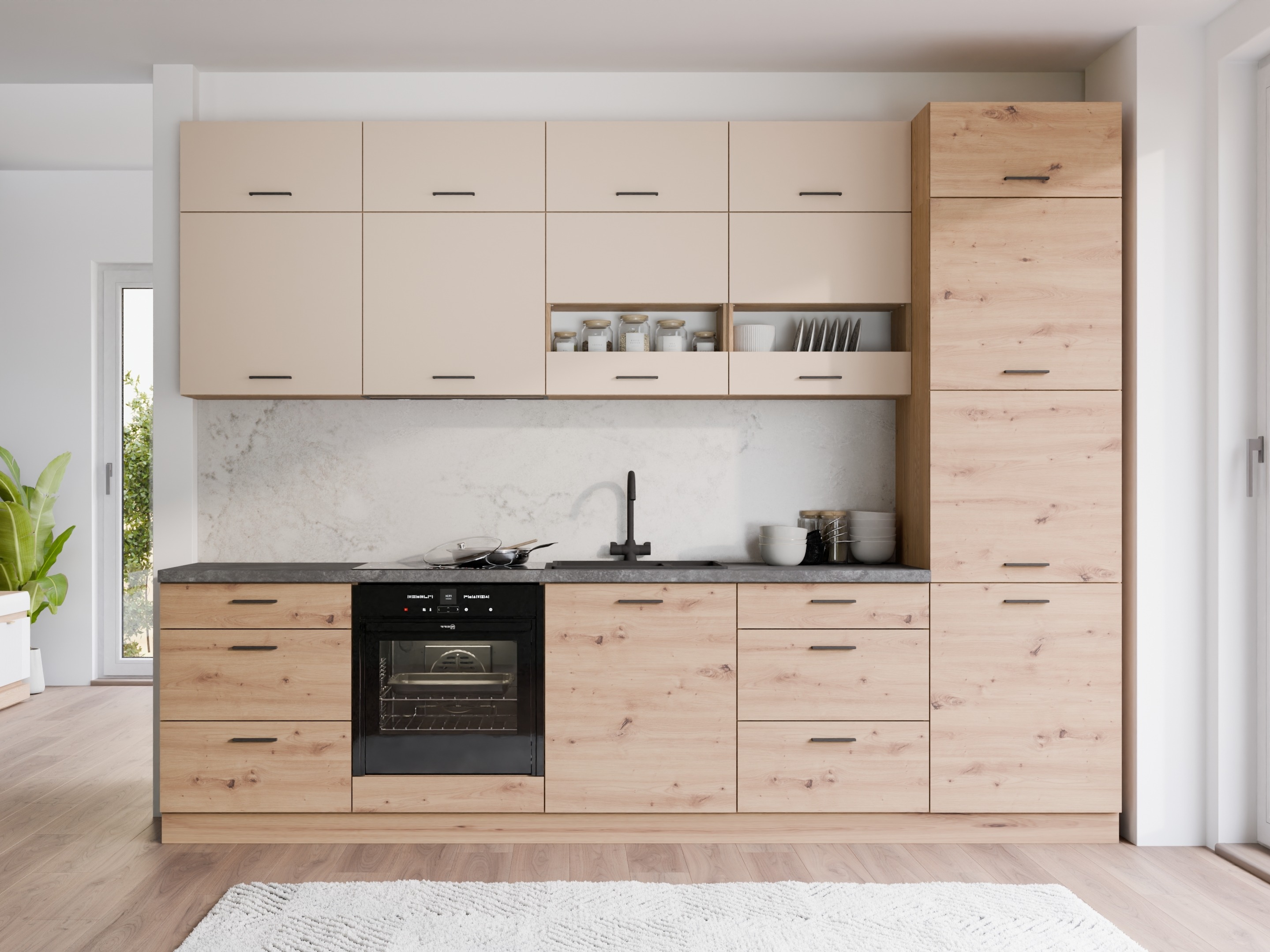 Dulap de perete modular Ati Cashmere 137