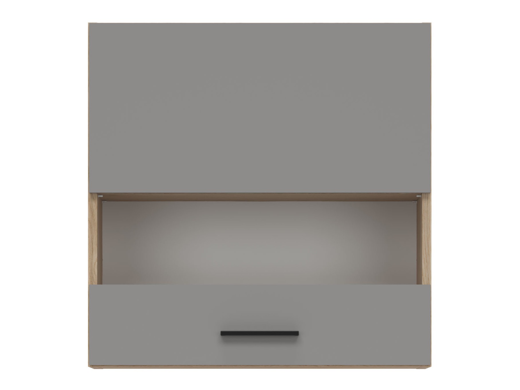 Dulap de perete modular Ati Grey Artisan 102