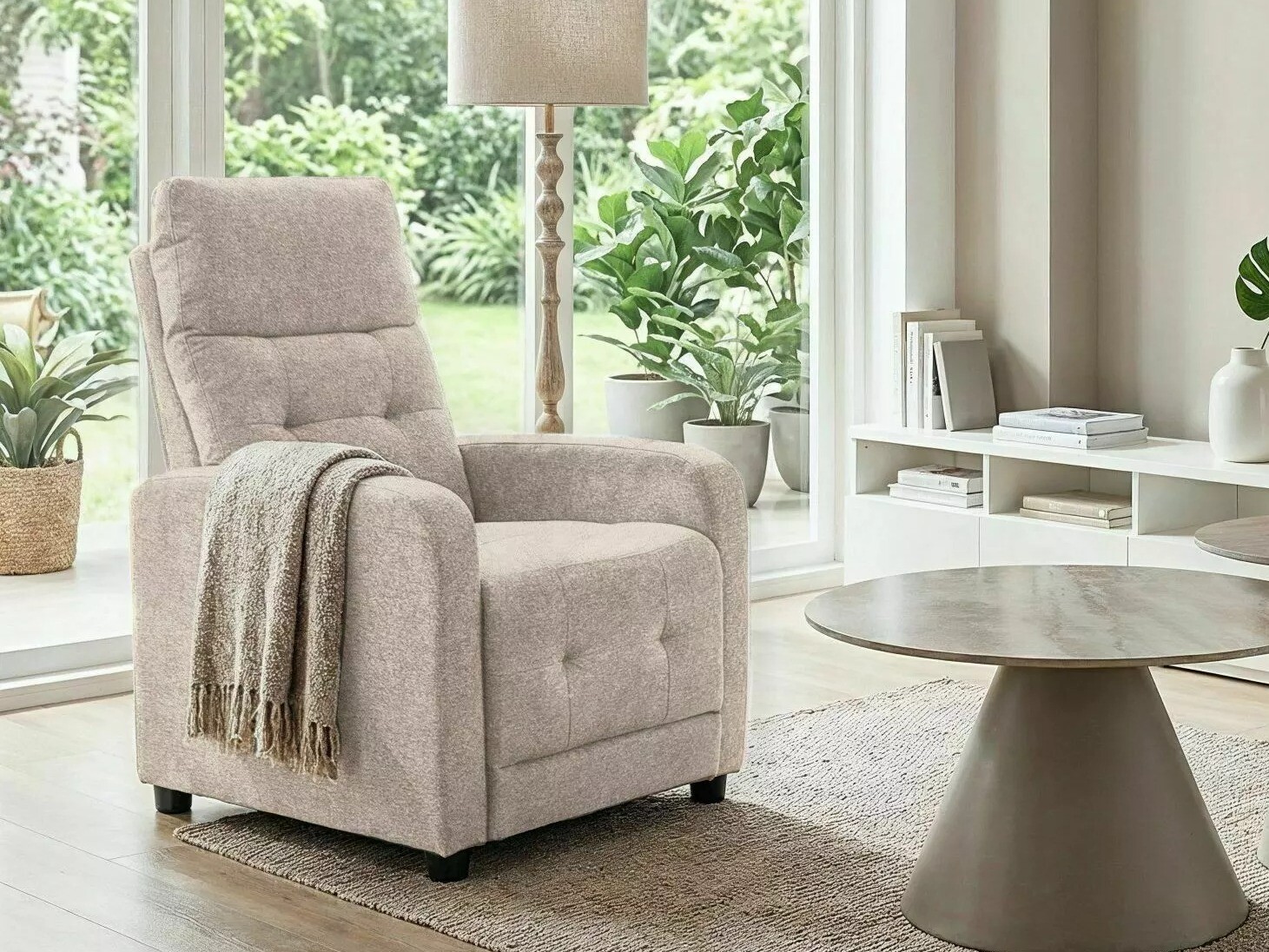 Fotoliu recliner Detroit 188 (Raven 30)