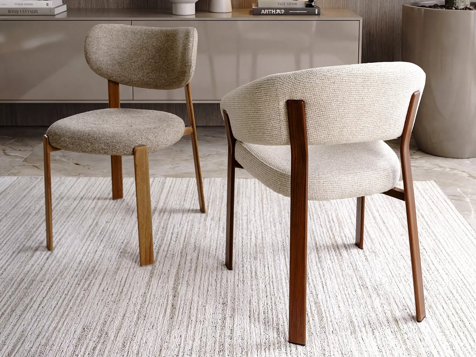 Scaun Detroit 1047 (Bej deschis)