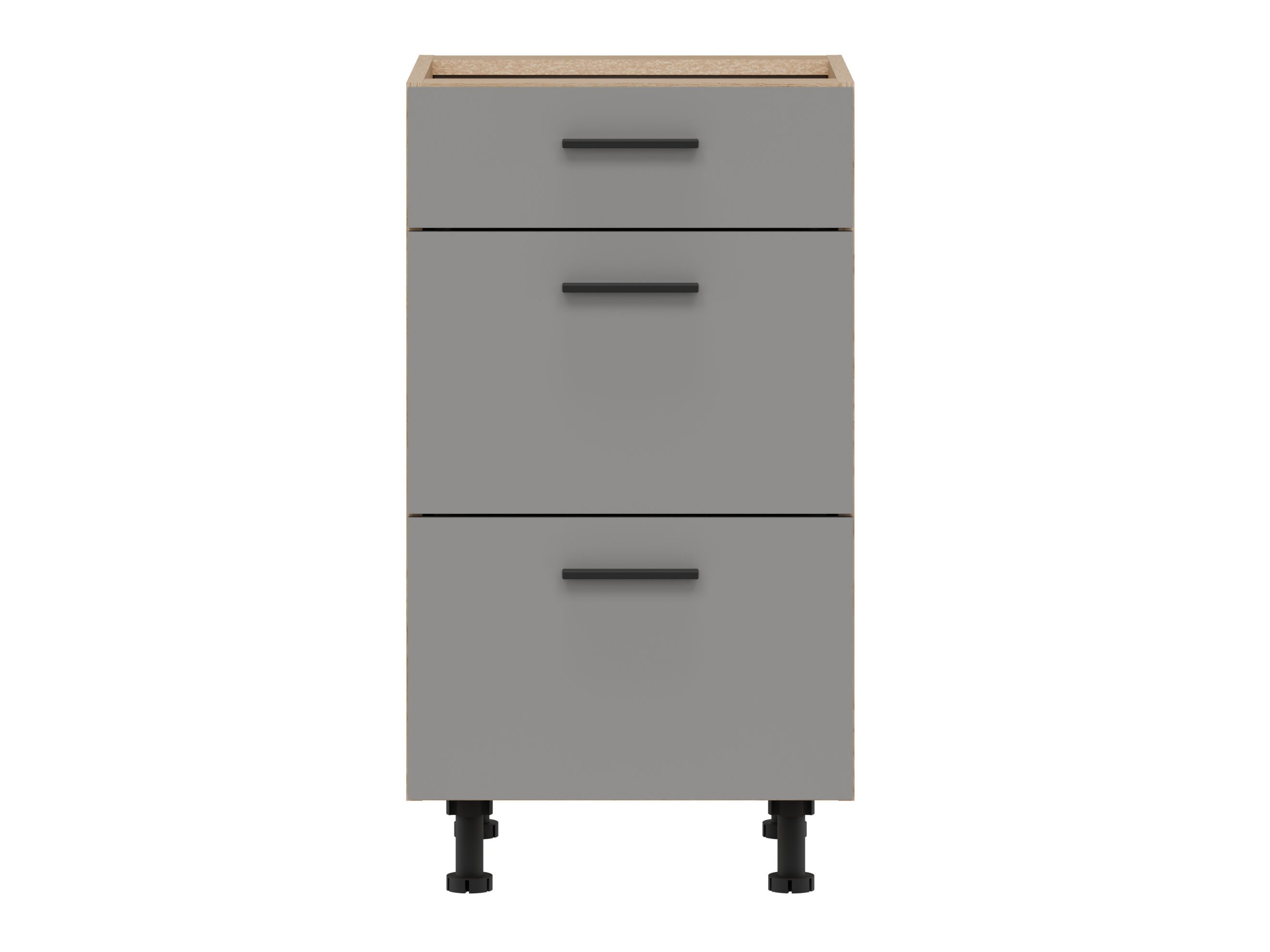 Dulap modular cu sertare Ati Grey Artisan 105