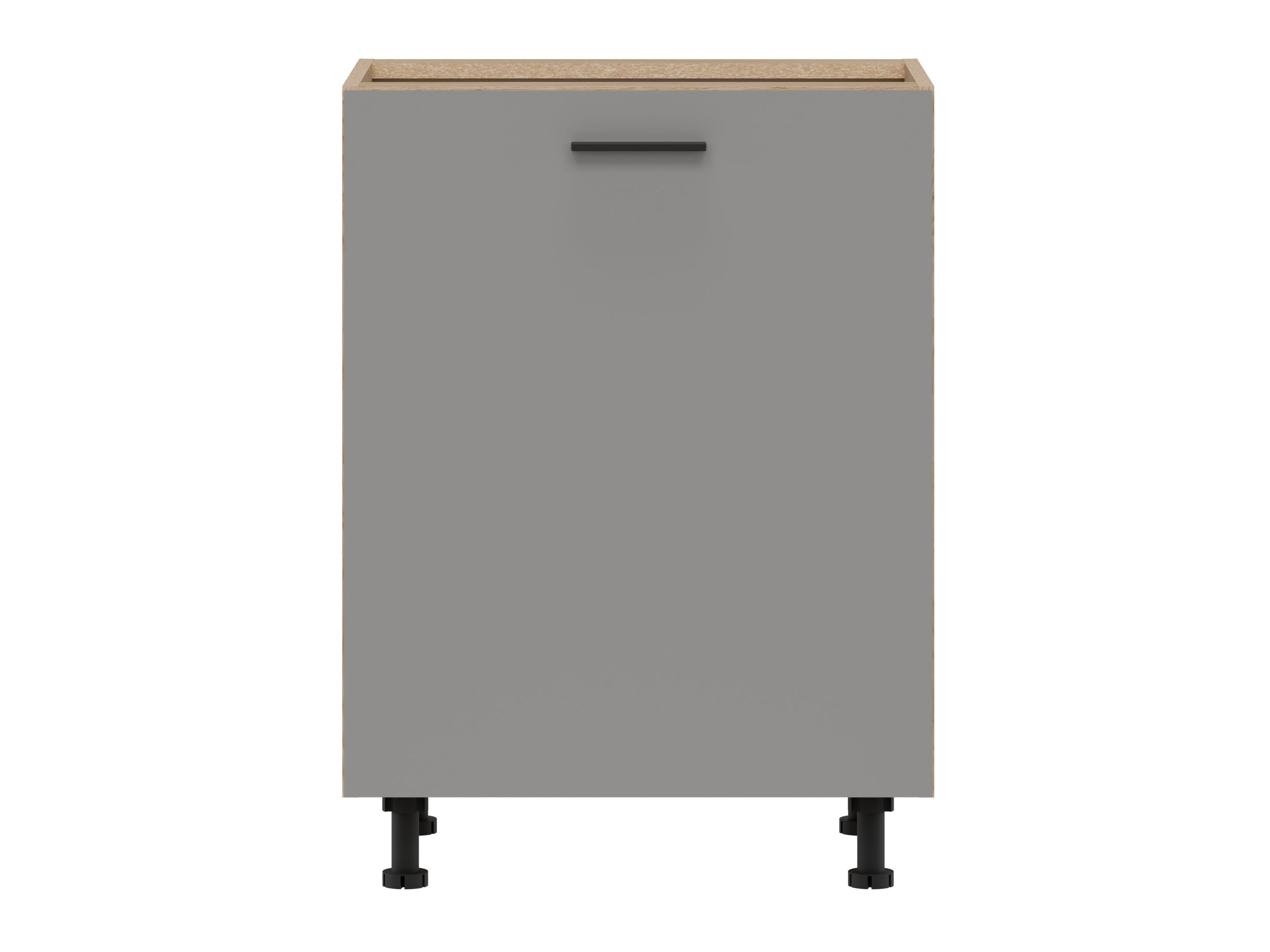 Dulap modular cu uși pentru chiuvetă Ati Grey Artisan 103