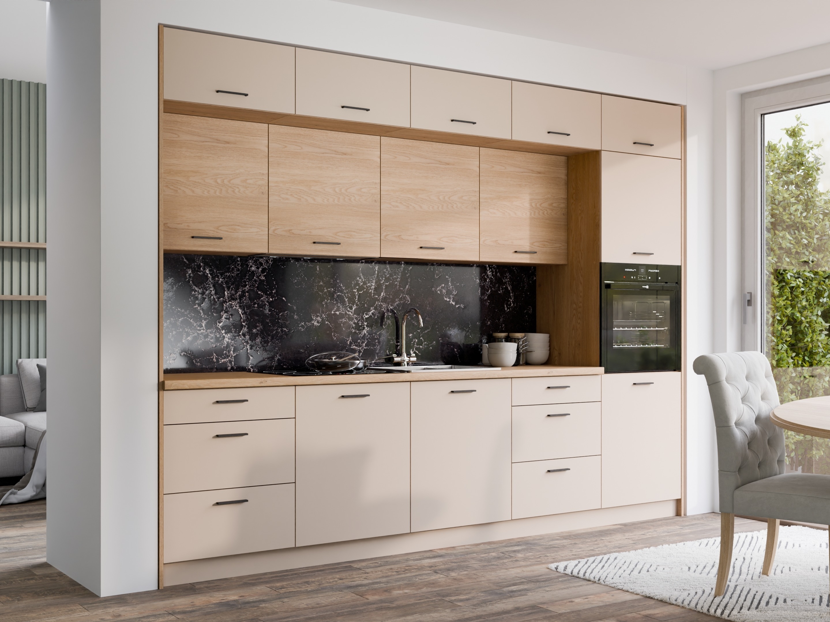 Dulap modular cu uși Ati Cashmere 141