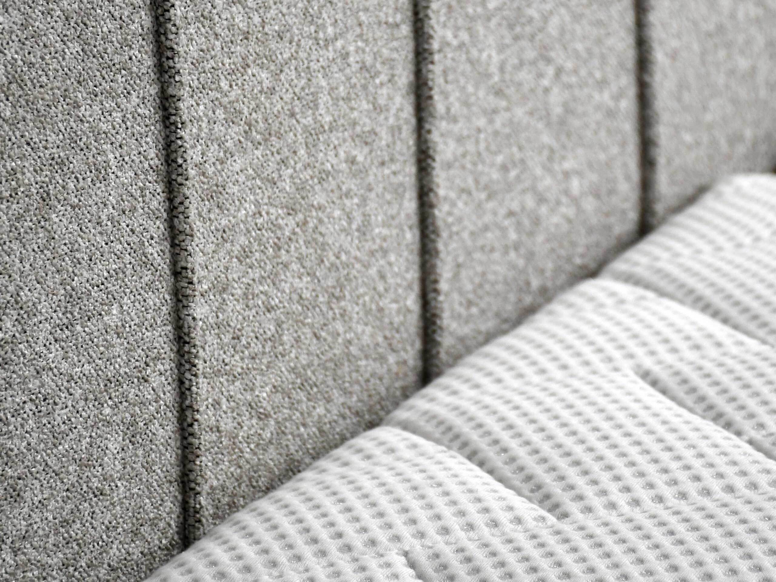 Pat boxspring Norman 127 (Gri)