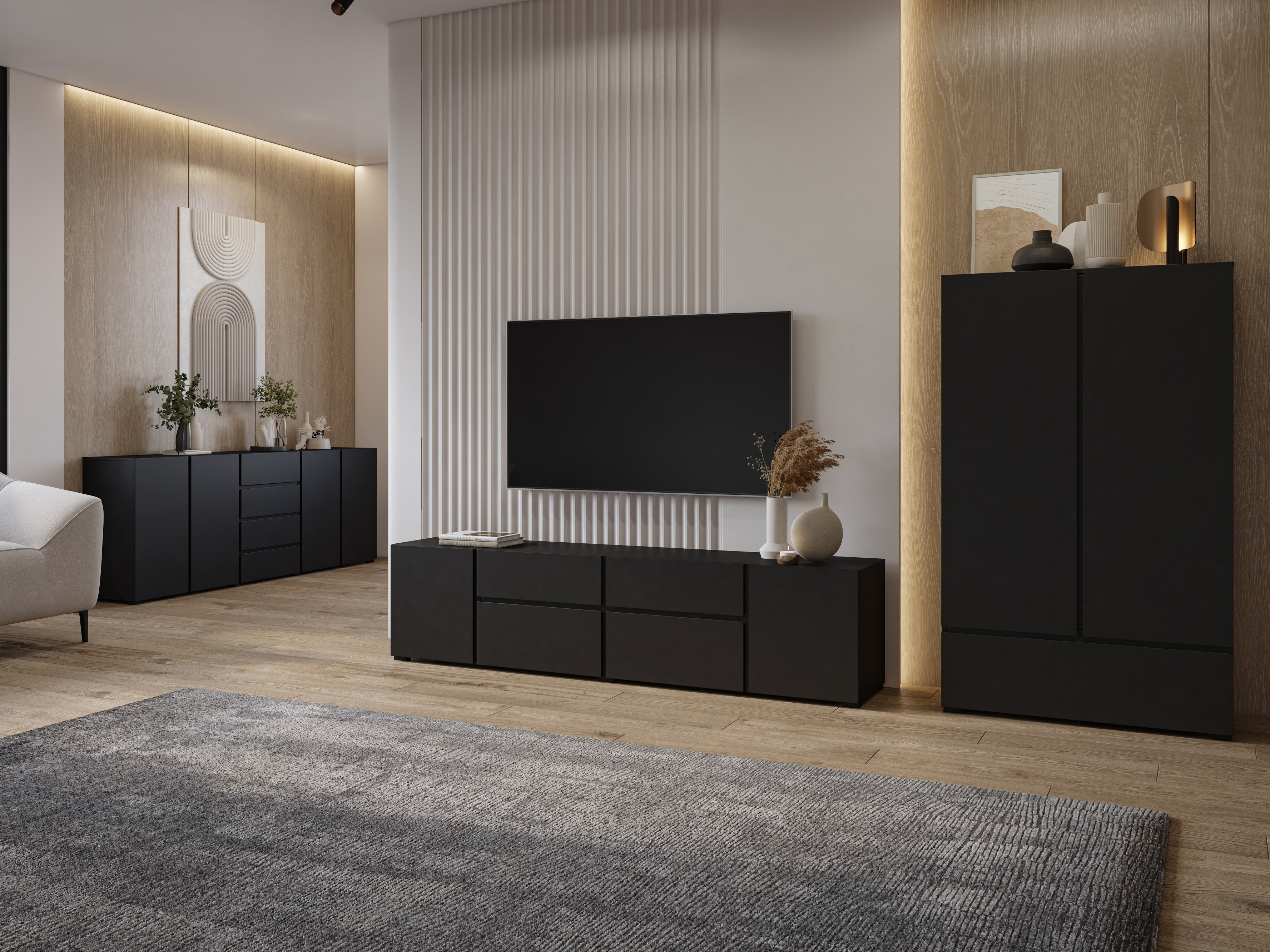 Raft Elbleve 106 (Negru)