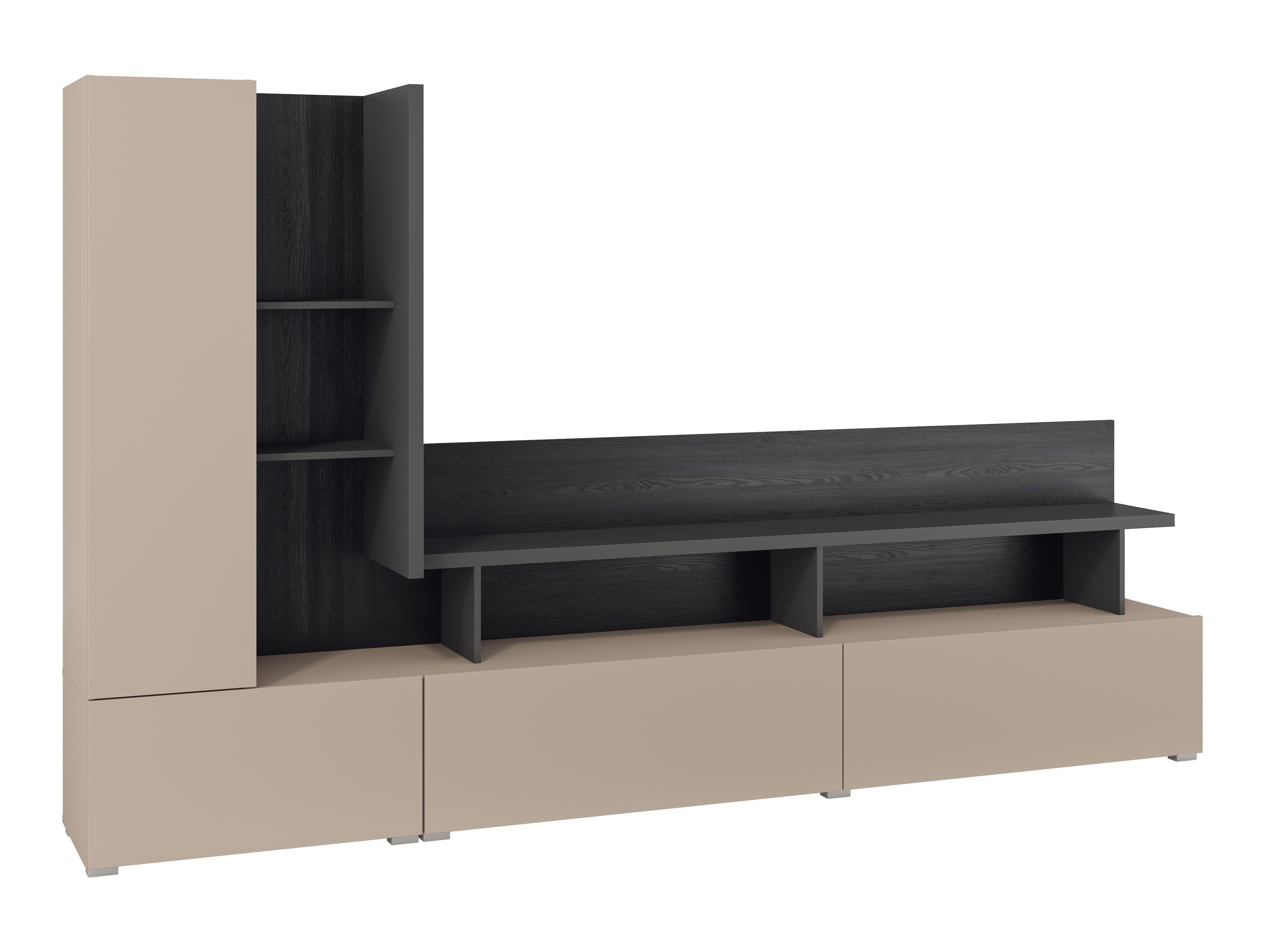 Set de living Virvele 101 (Congo + Antracit)