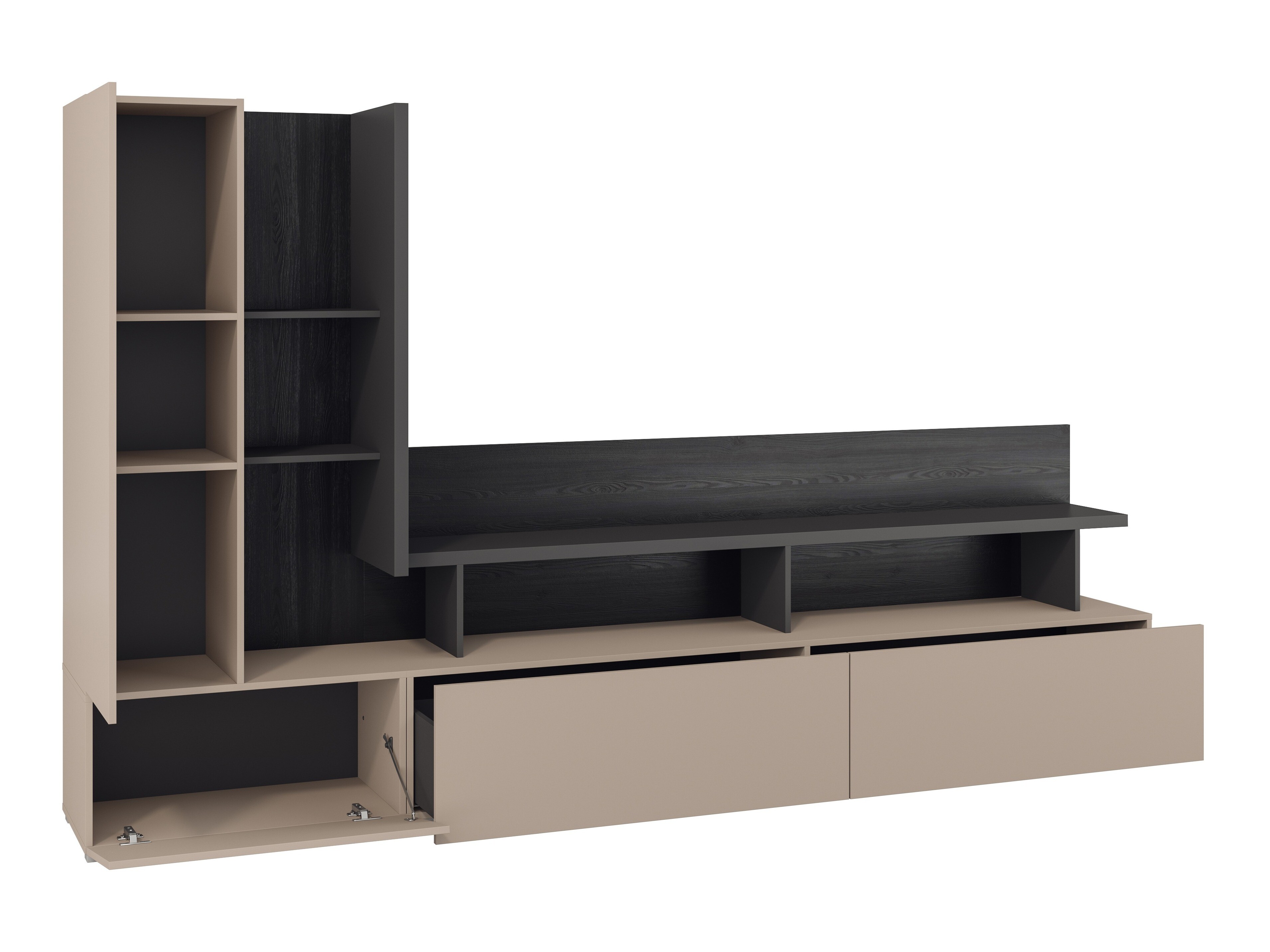 Set de living Virvele 101 (Congo + Antracit)