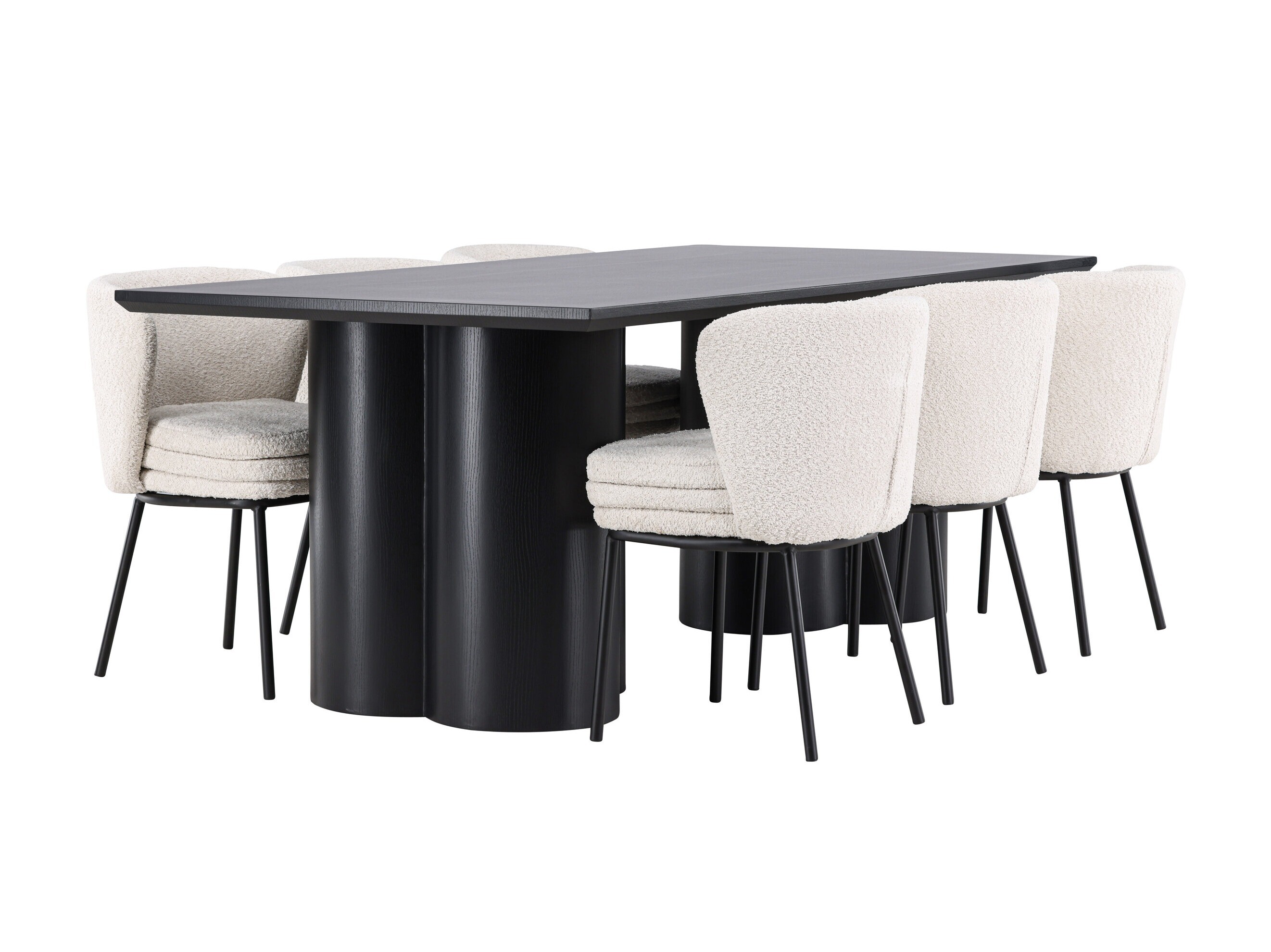 Set de mese Dallas 5176 (Negru)