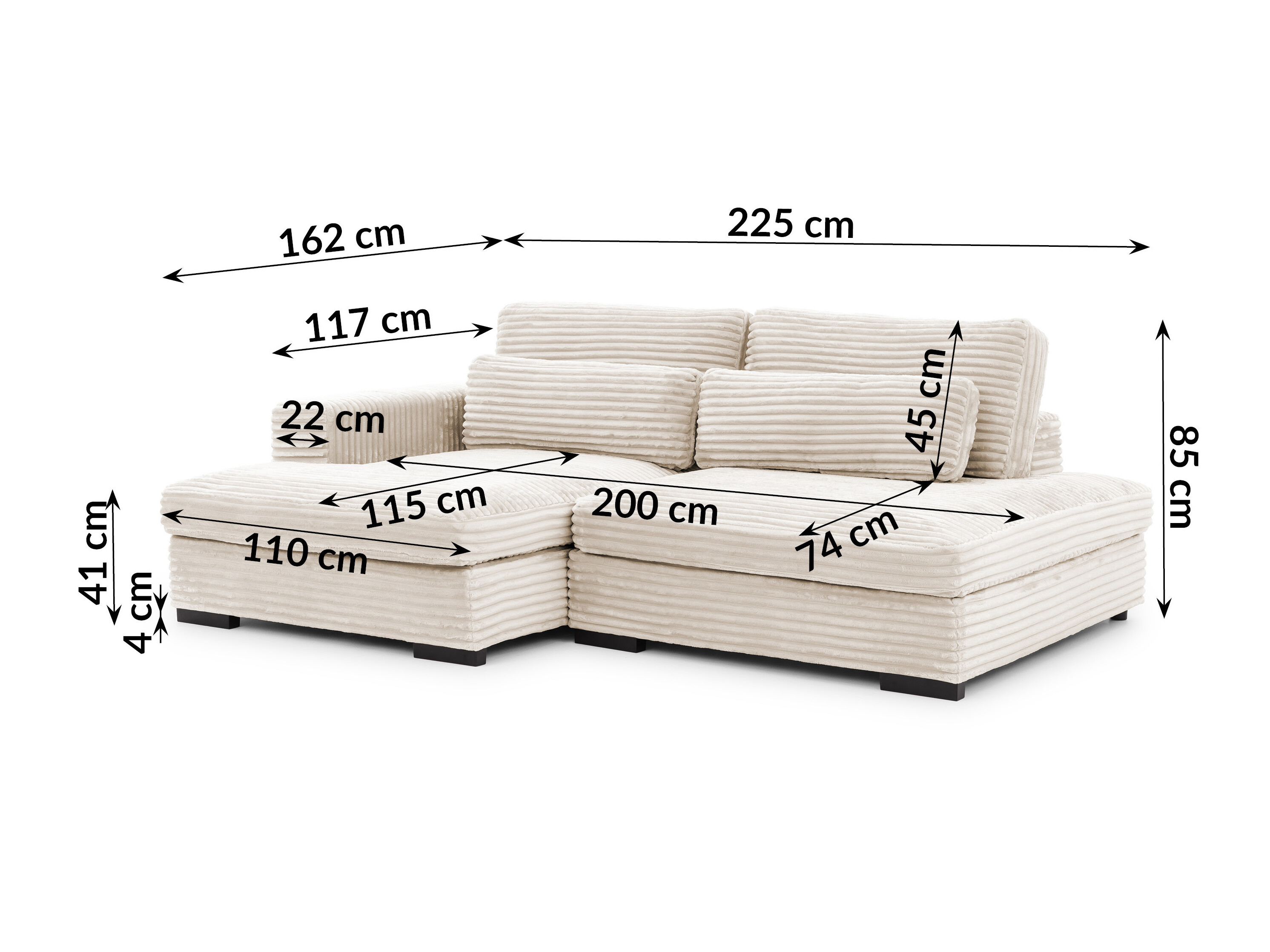 Colțar Rocklin 225 (Tilia 01)