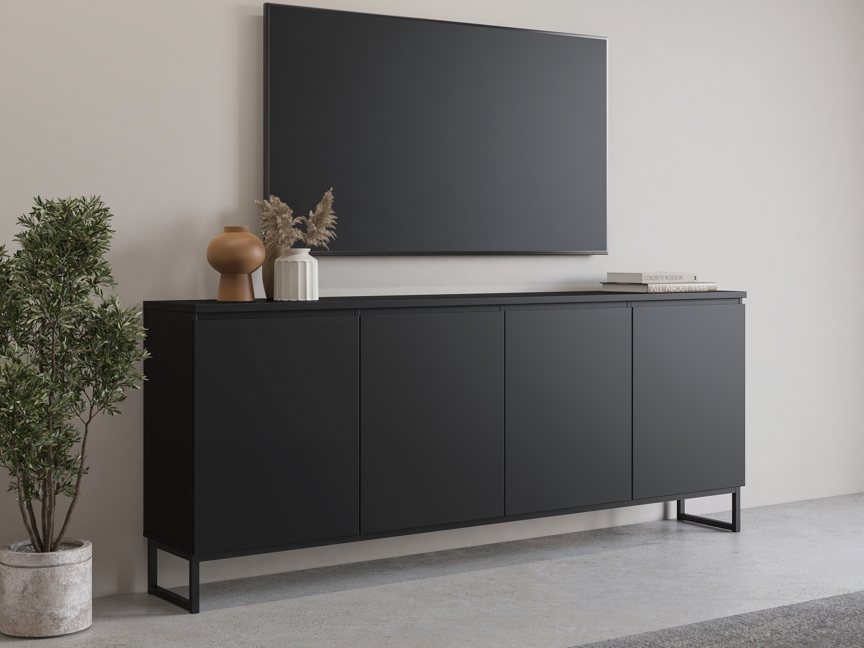 Bufet Velsora 100 (Negru)