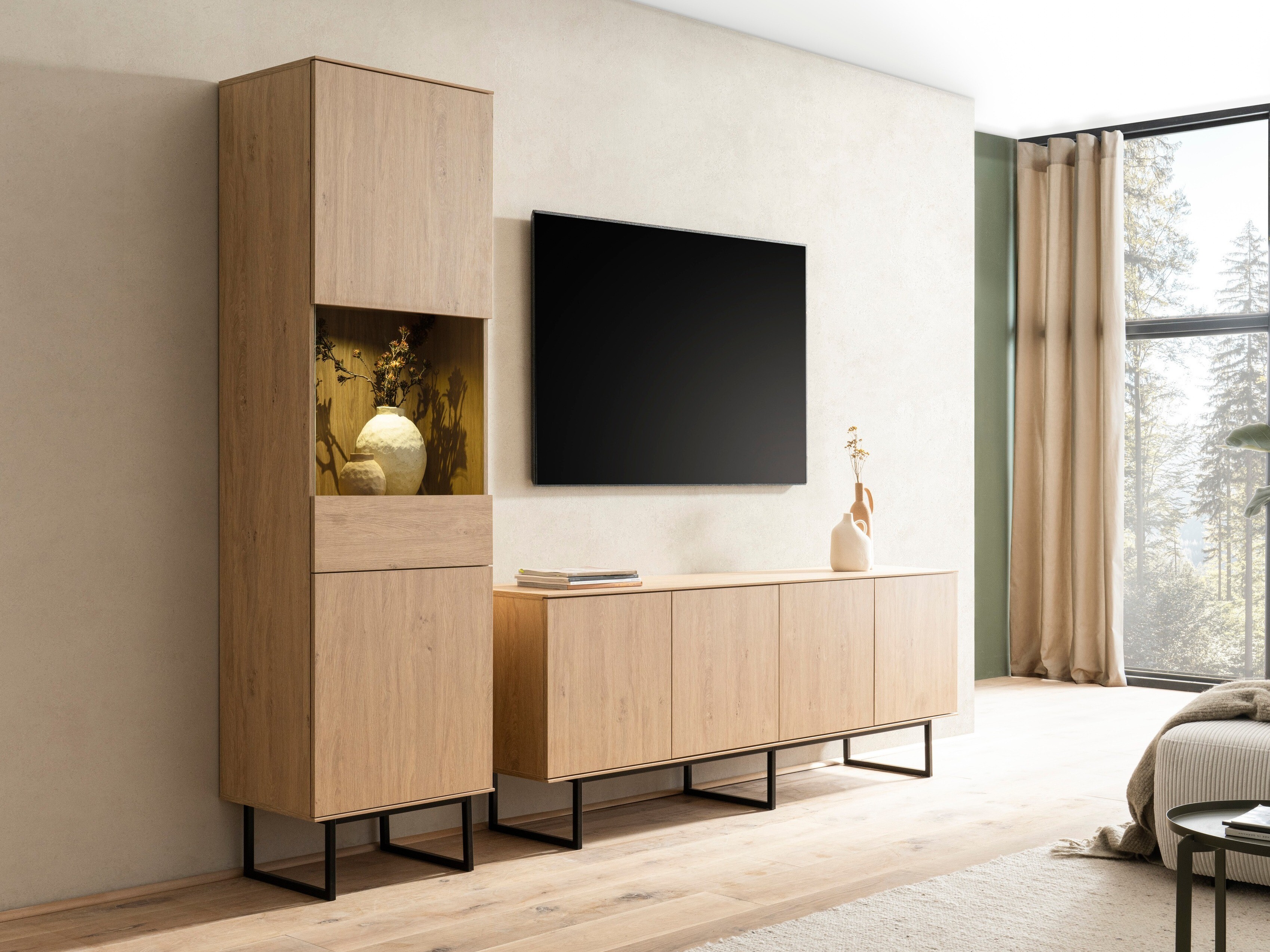 Set de living Bentesa 120 (Stejar)