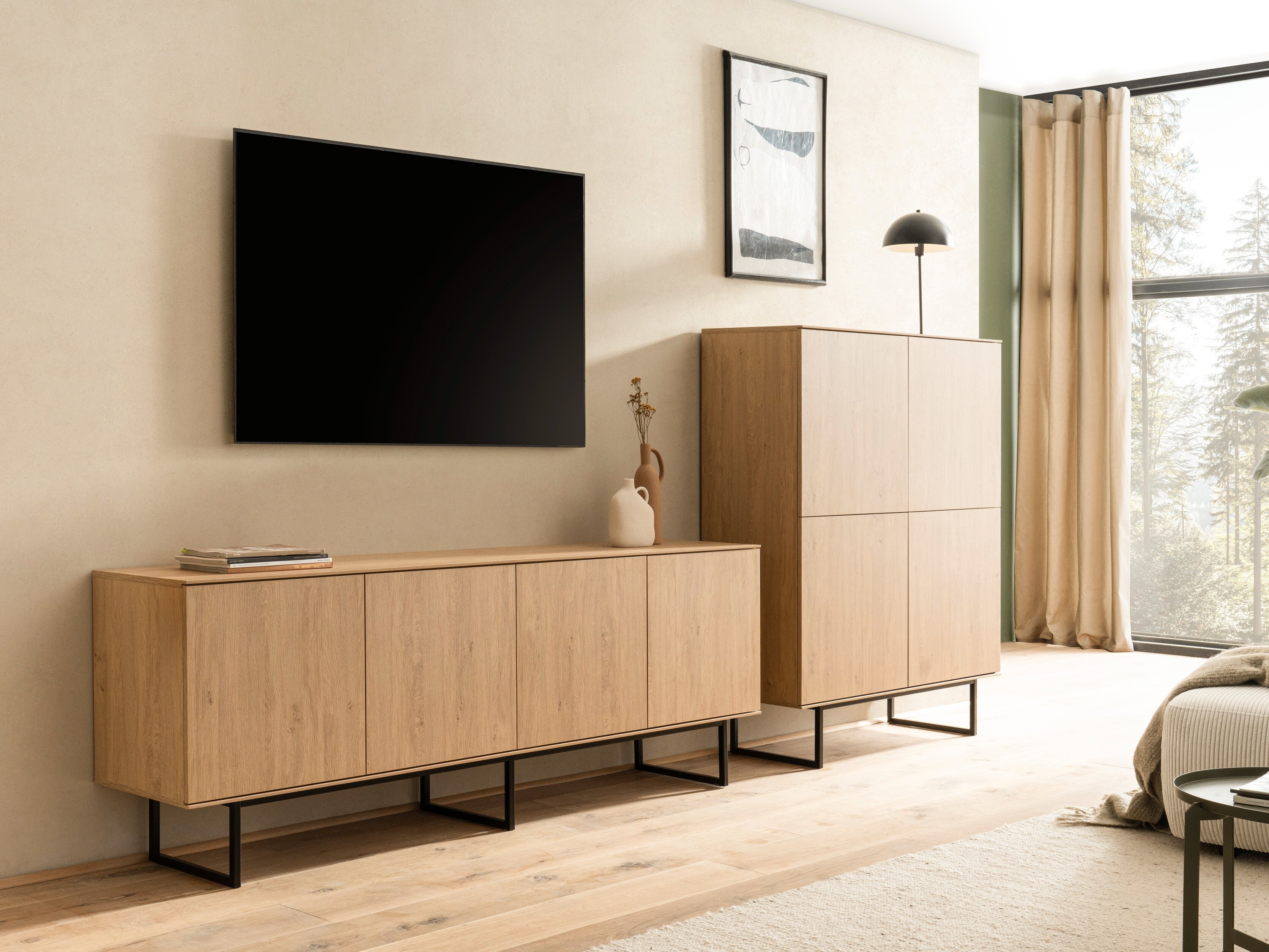 Set de living Bentesa 126 (Stejar)