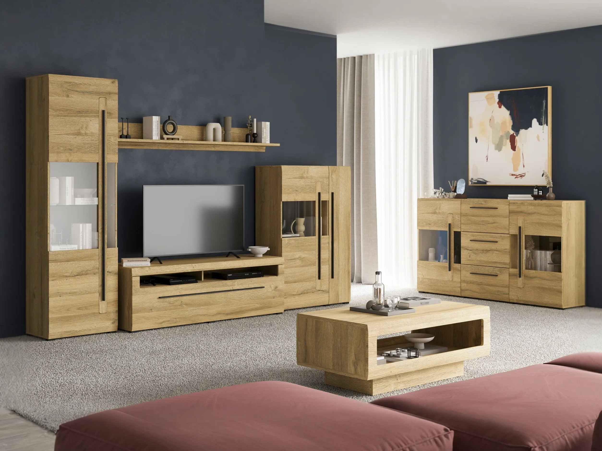 Set de living Ophsalu 112 (Stejar Grandson)