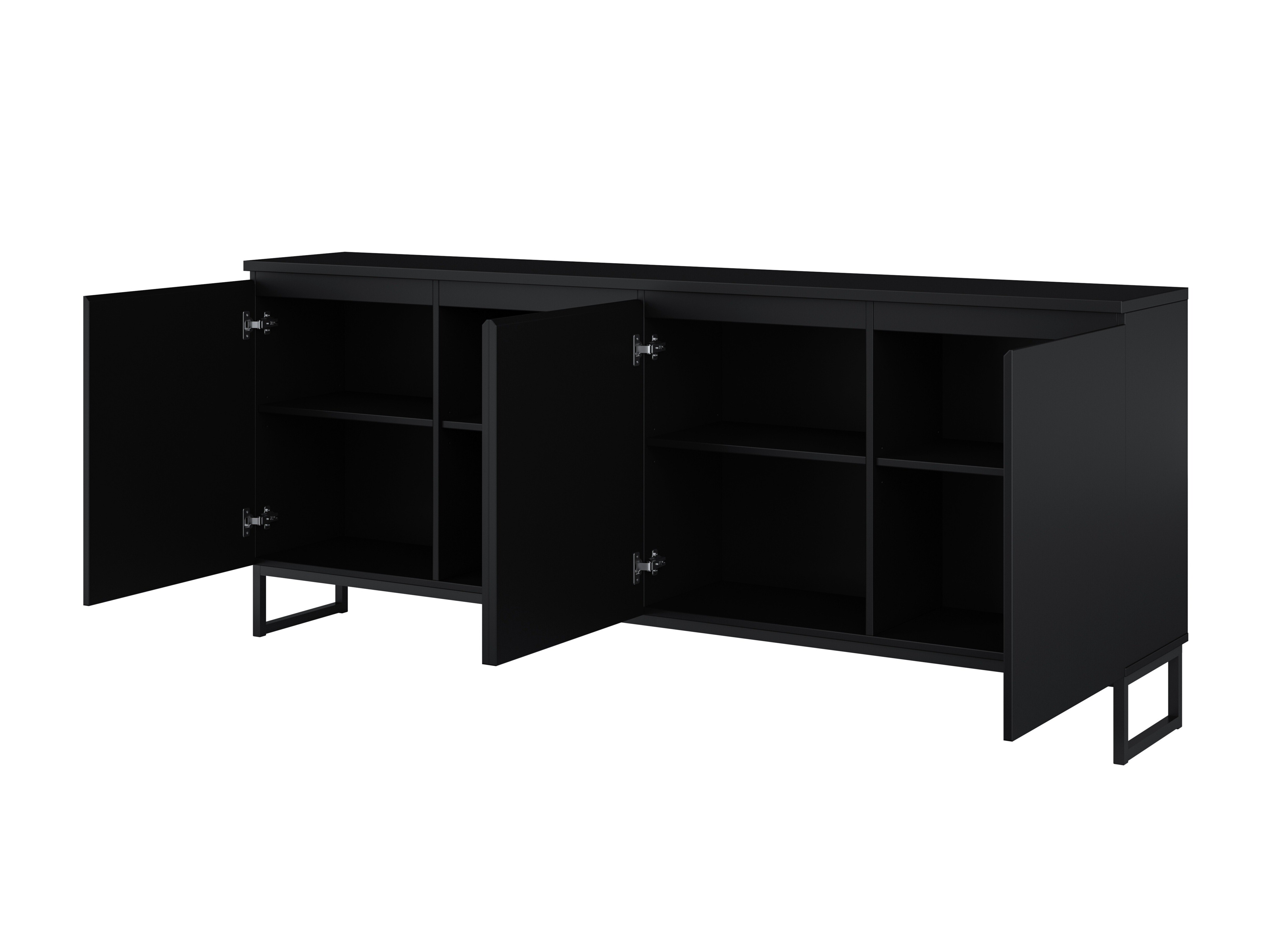 Set de living Velsora 108 (Negru)
