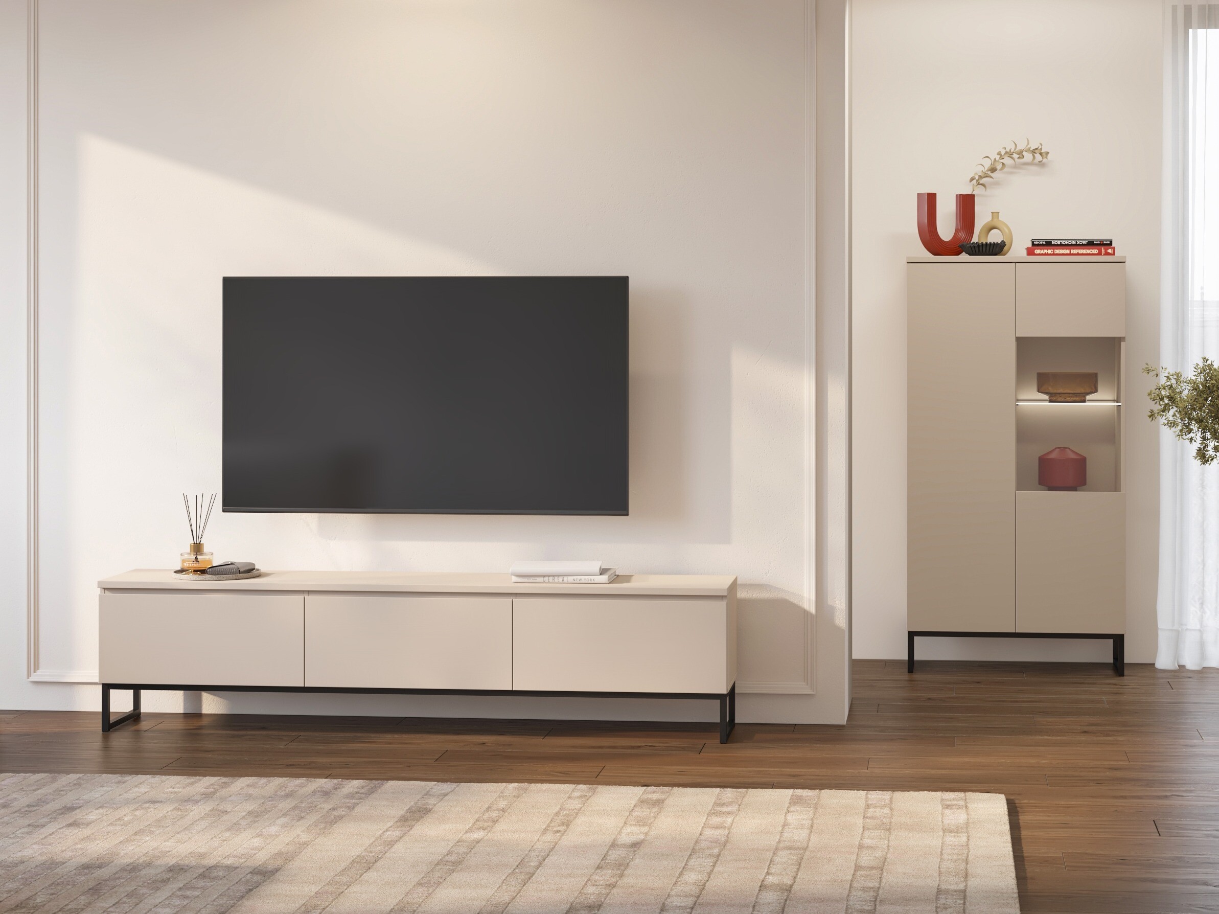 Set de living Velsora 106 (Cașmir)