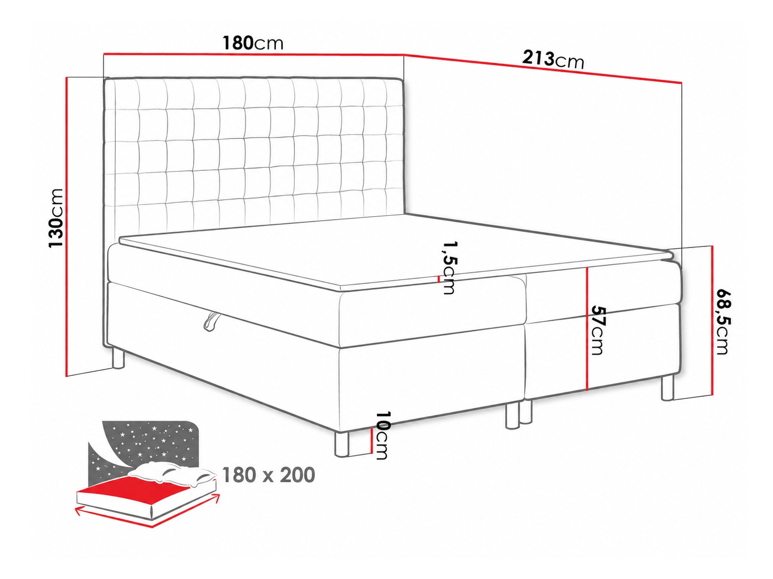 Pat boxspring Panis (Manila 04)