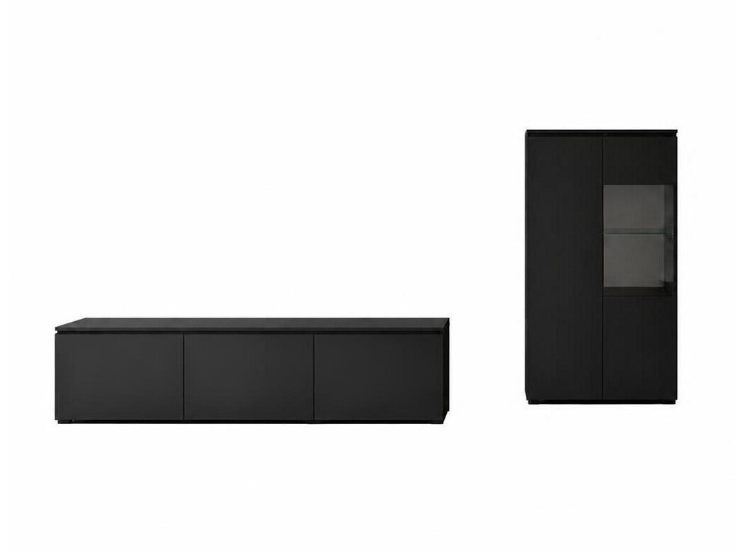 Set de living Baletu 114 (Negru)