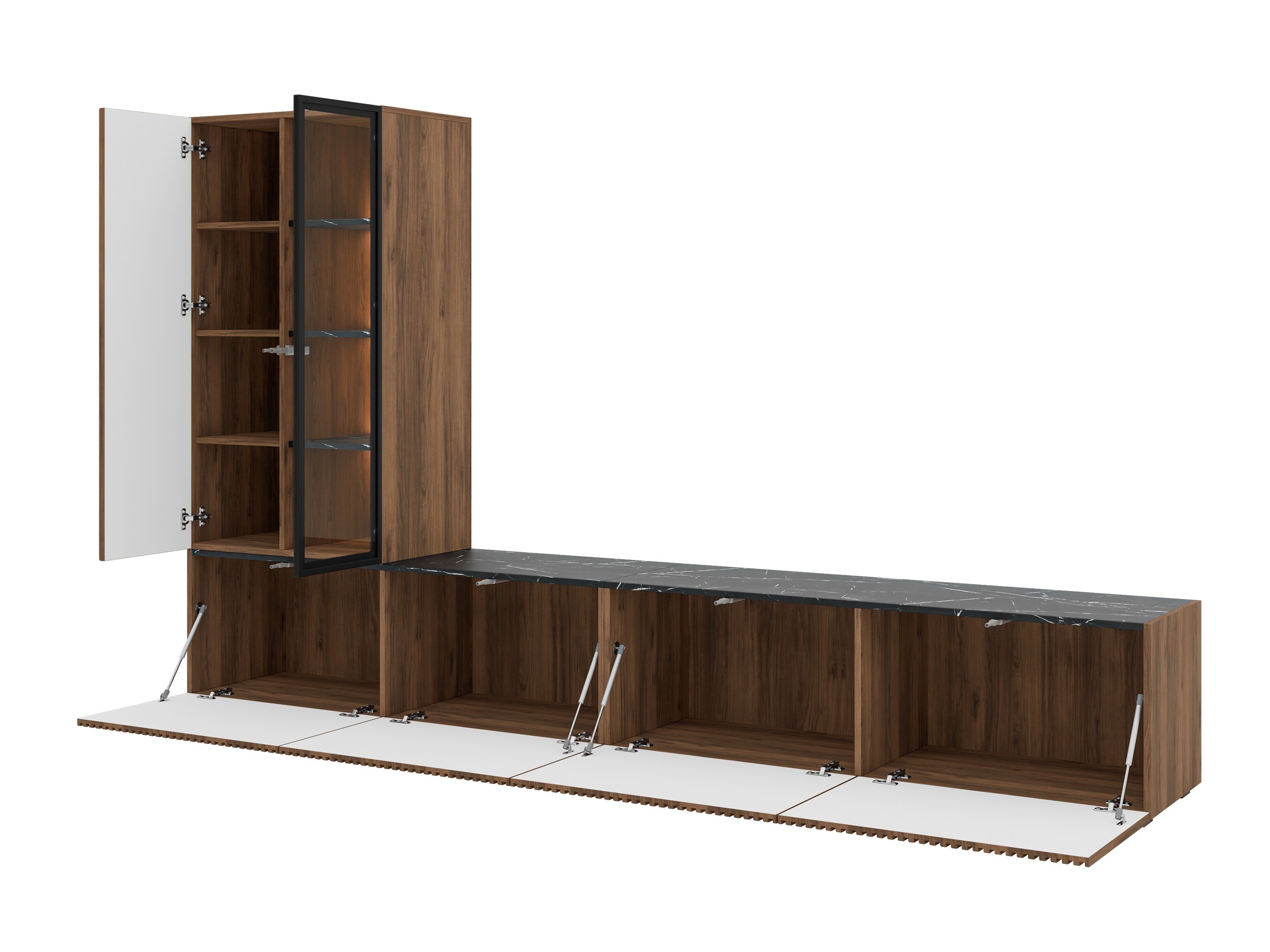 Set de living Comfivo Tutelar (Cașmir + Deschis Travertine)
